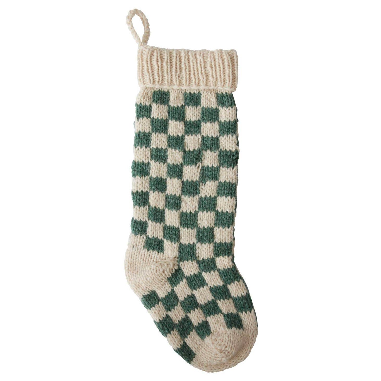 Damier Christmas Stocking