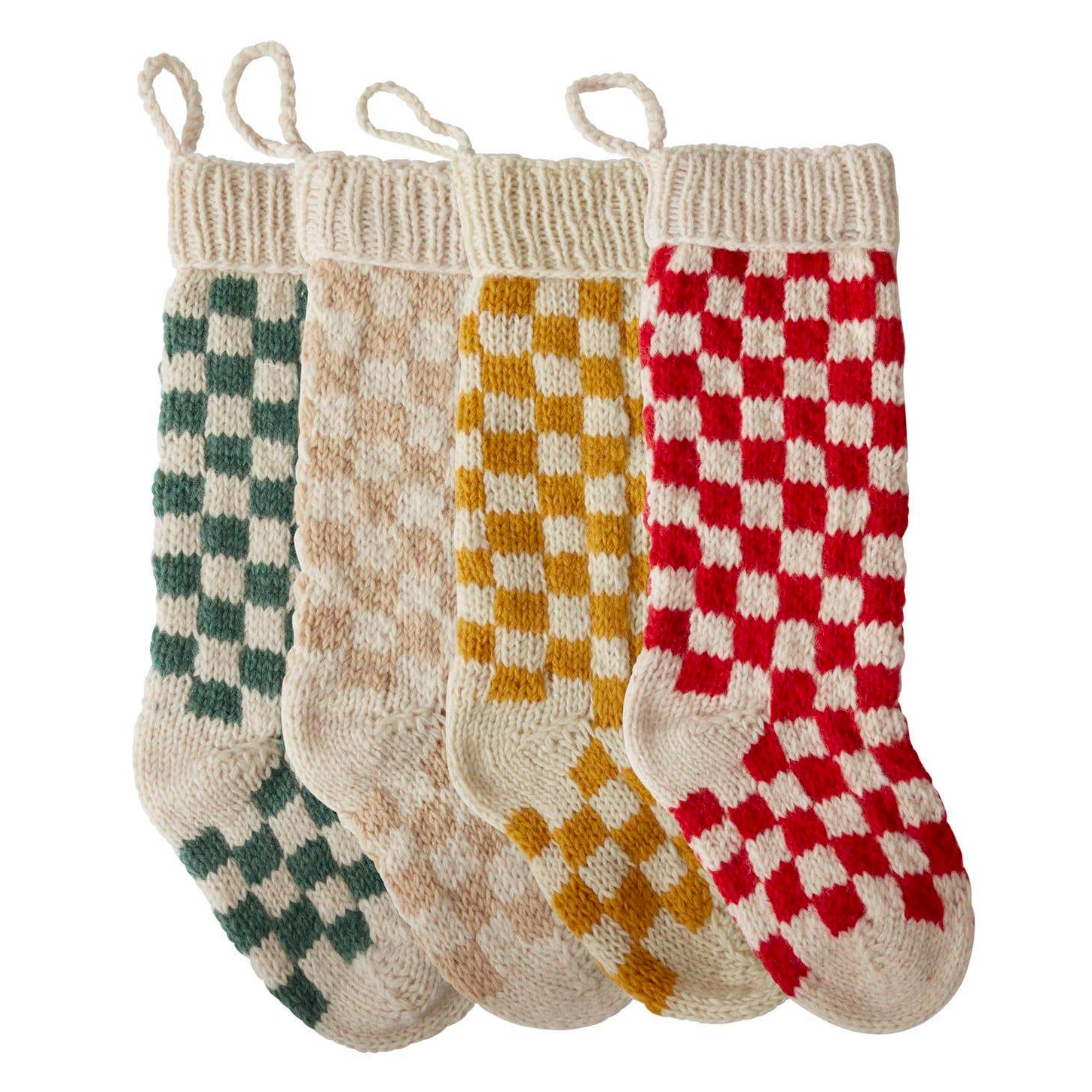 Damier Christmas Stocking