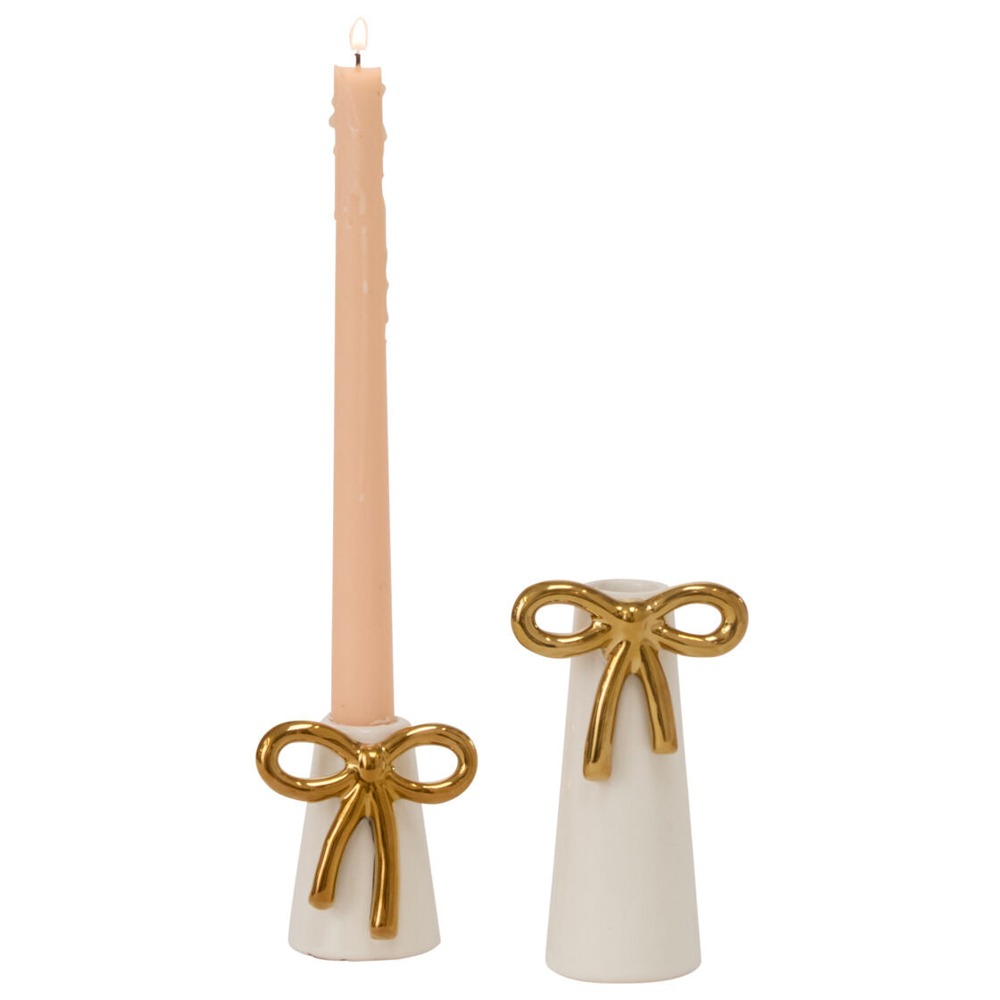 Coquette Bow Candle Holder Set of 4
