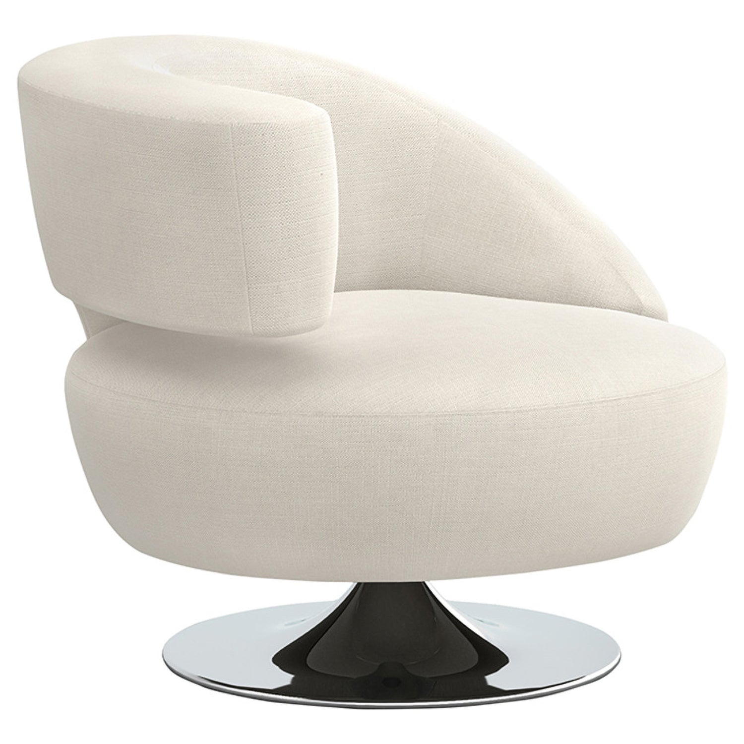 Interlude Home Isabella Swivel Chair