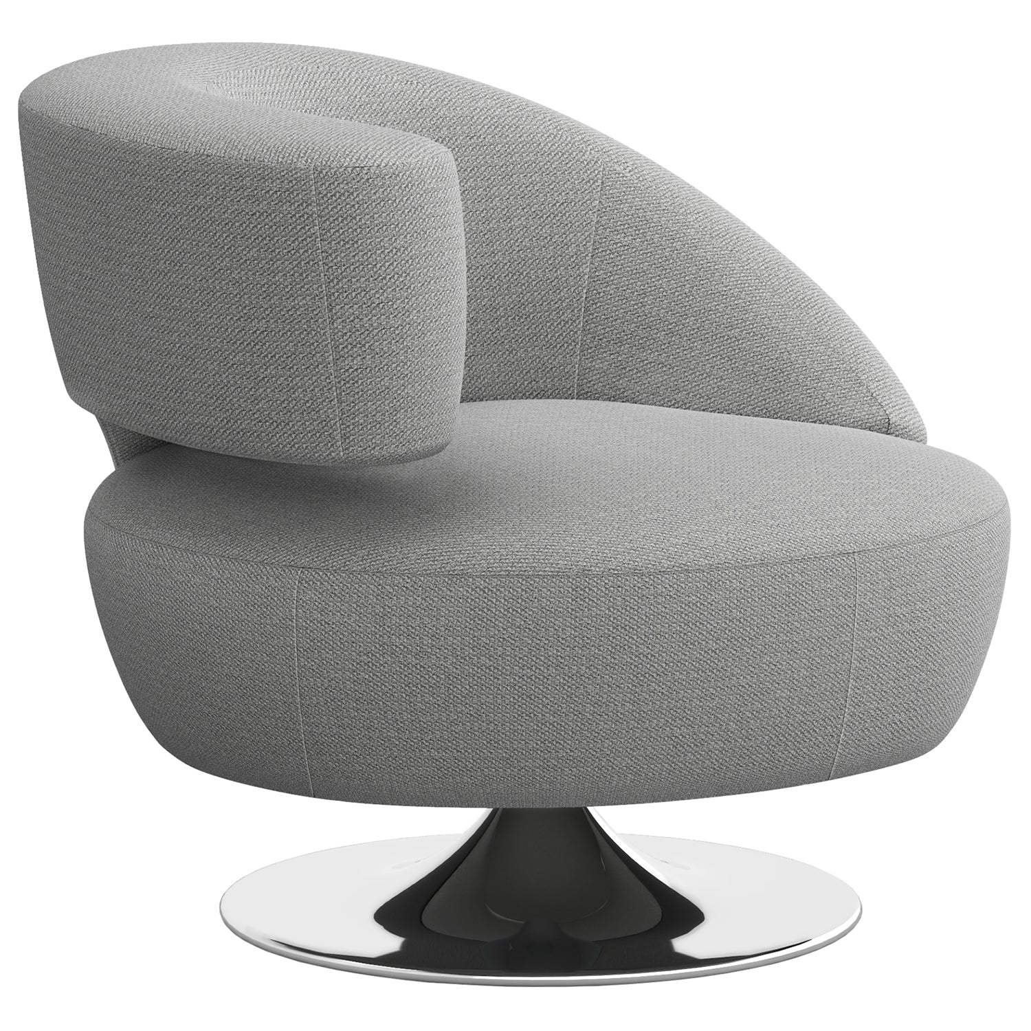 Interlude Home Isabella Swivel Chair