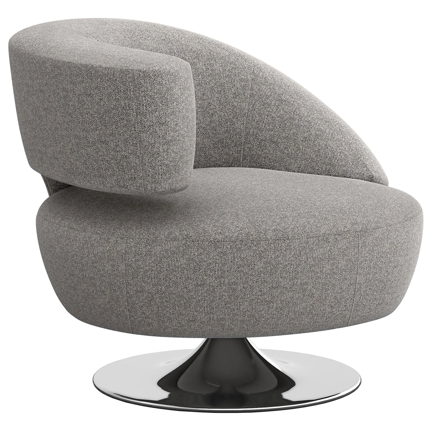 Interlude Home Isabella Swivel Chair