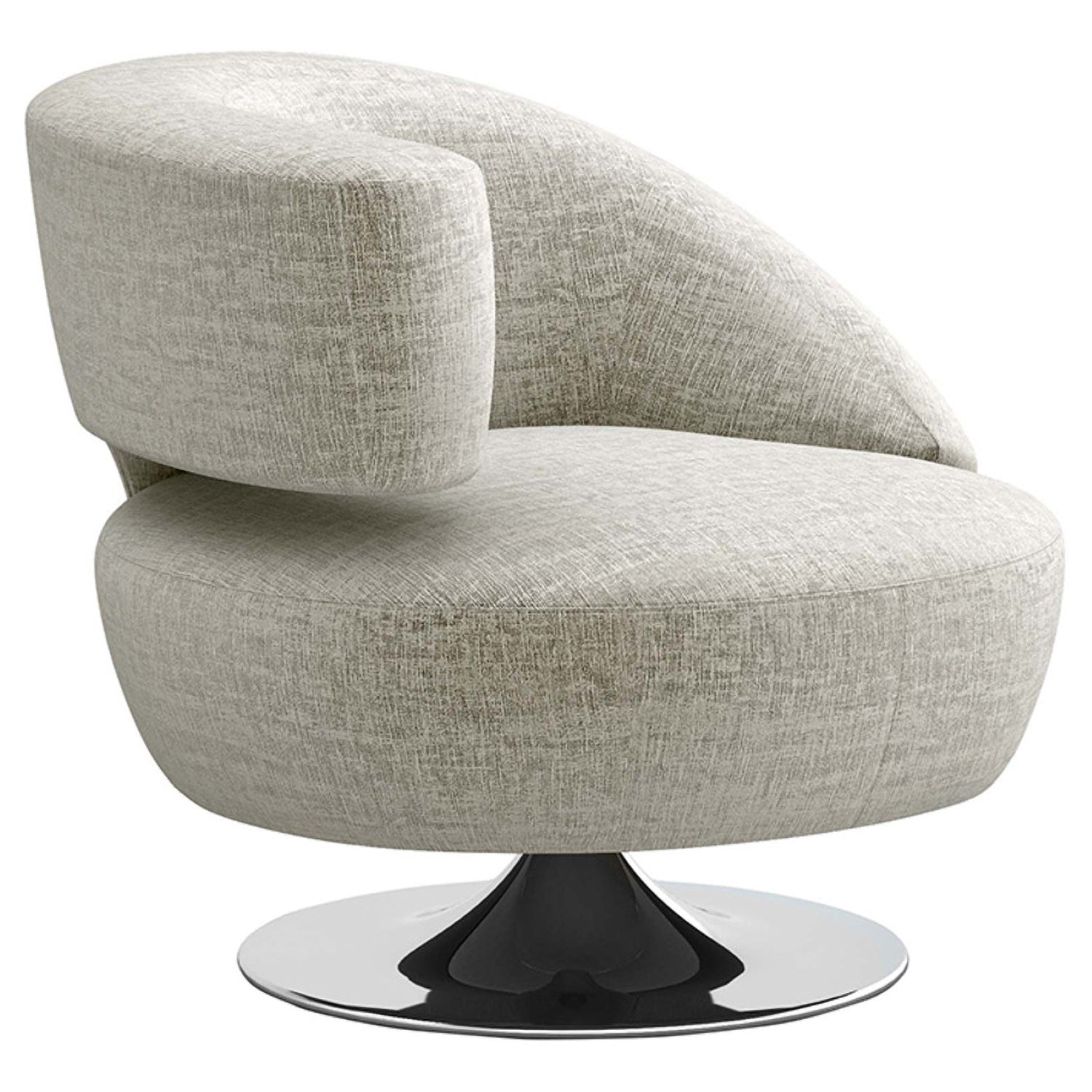 Interlude Home Isabella Swivel Chair