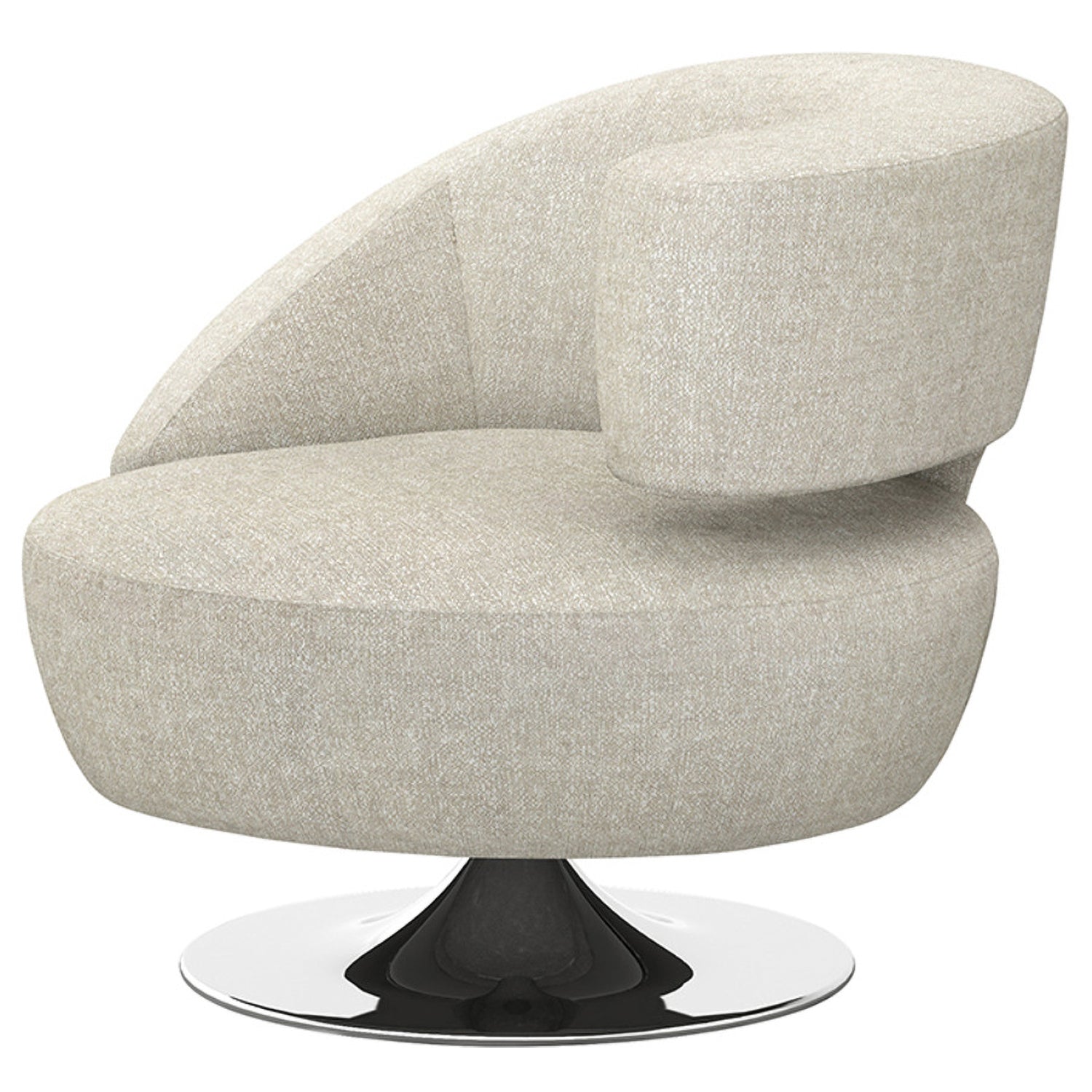 Interlude Home Isabella Swivel Chair