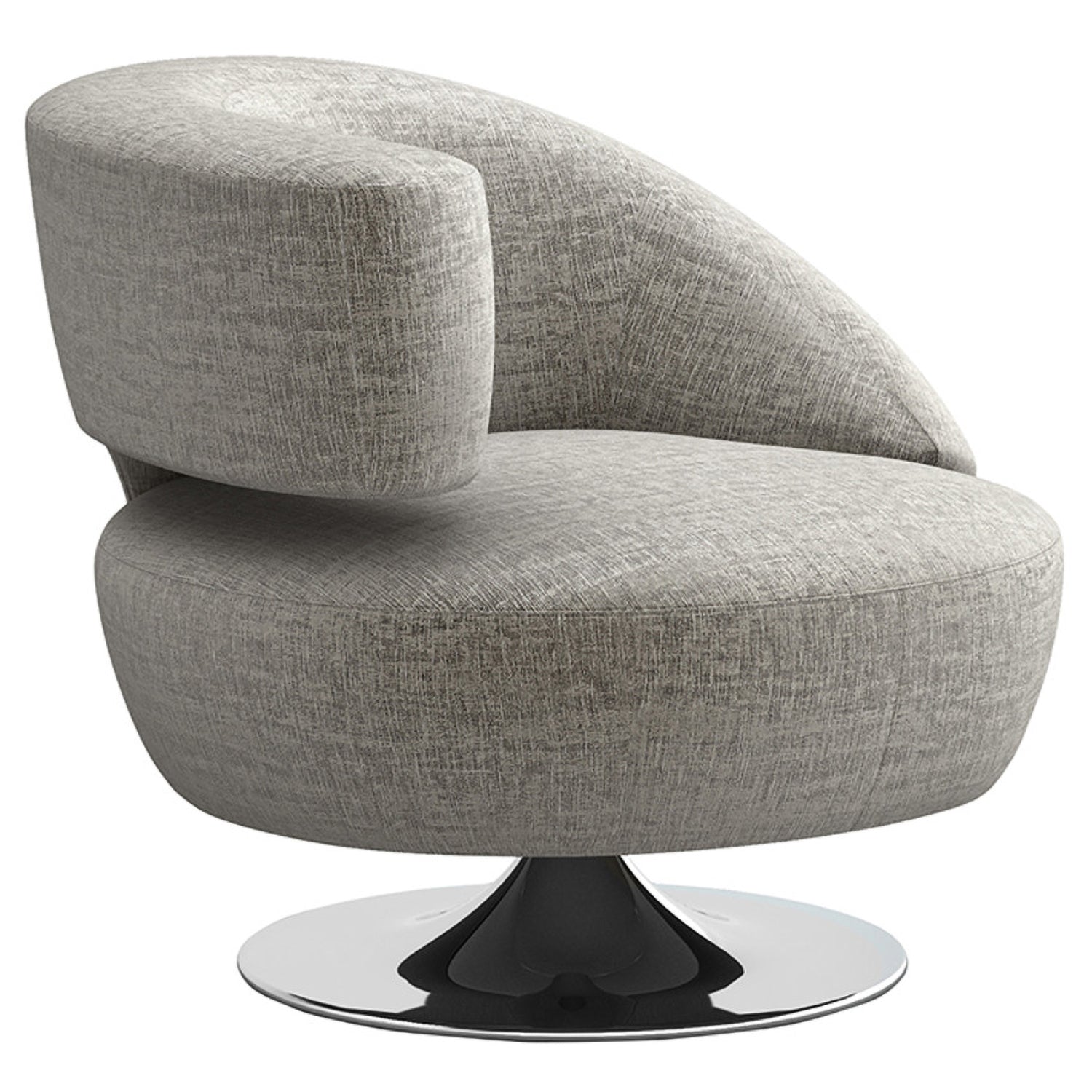 Interlude Home Isabella Swivel Chair