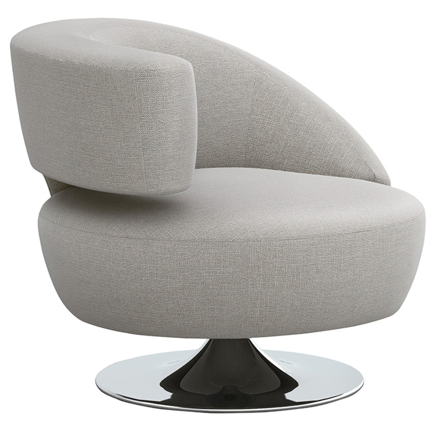 Interlude Home Isabella Swivel Chair