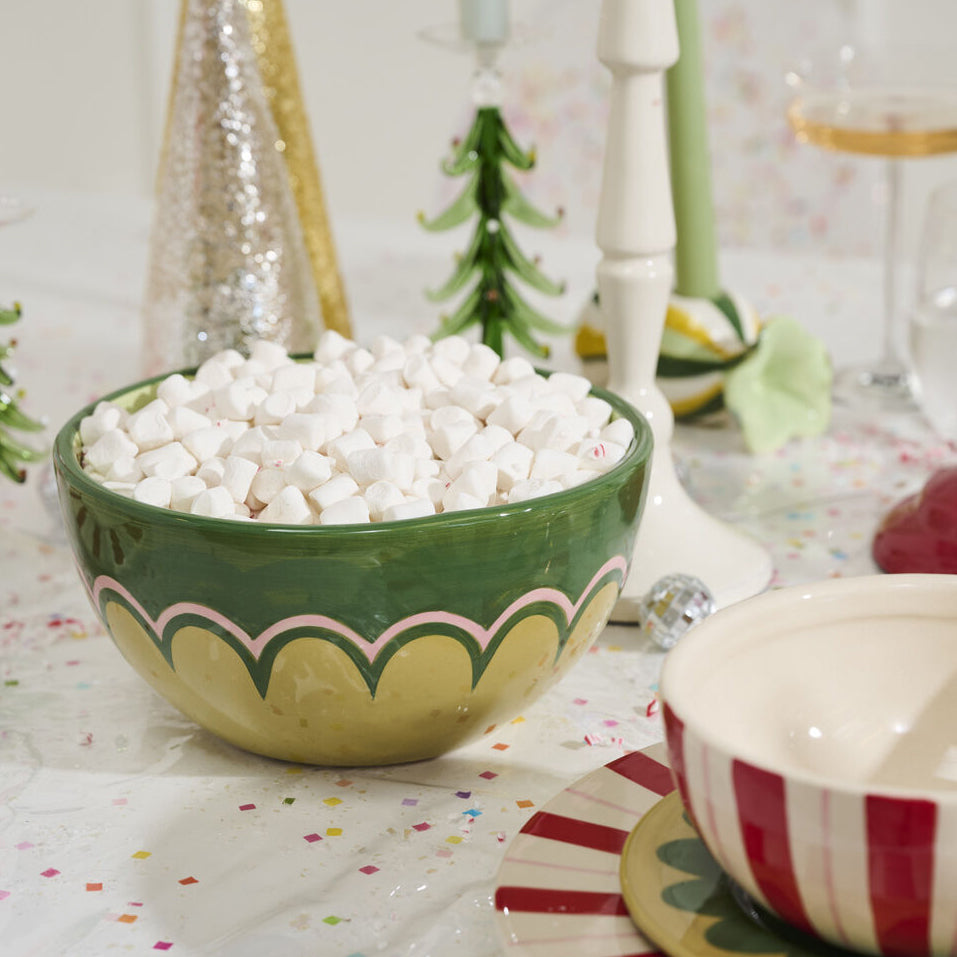 Deck the Hall Serving Bowl