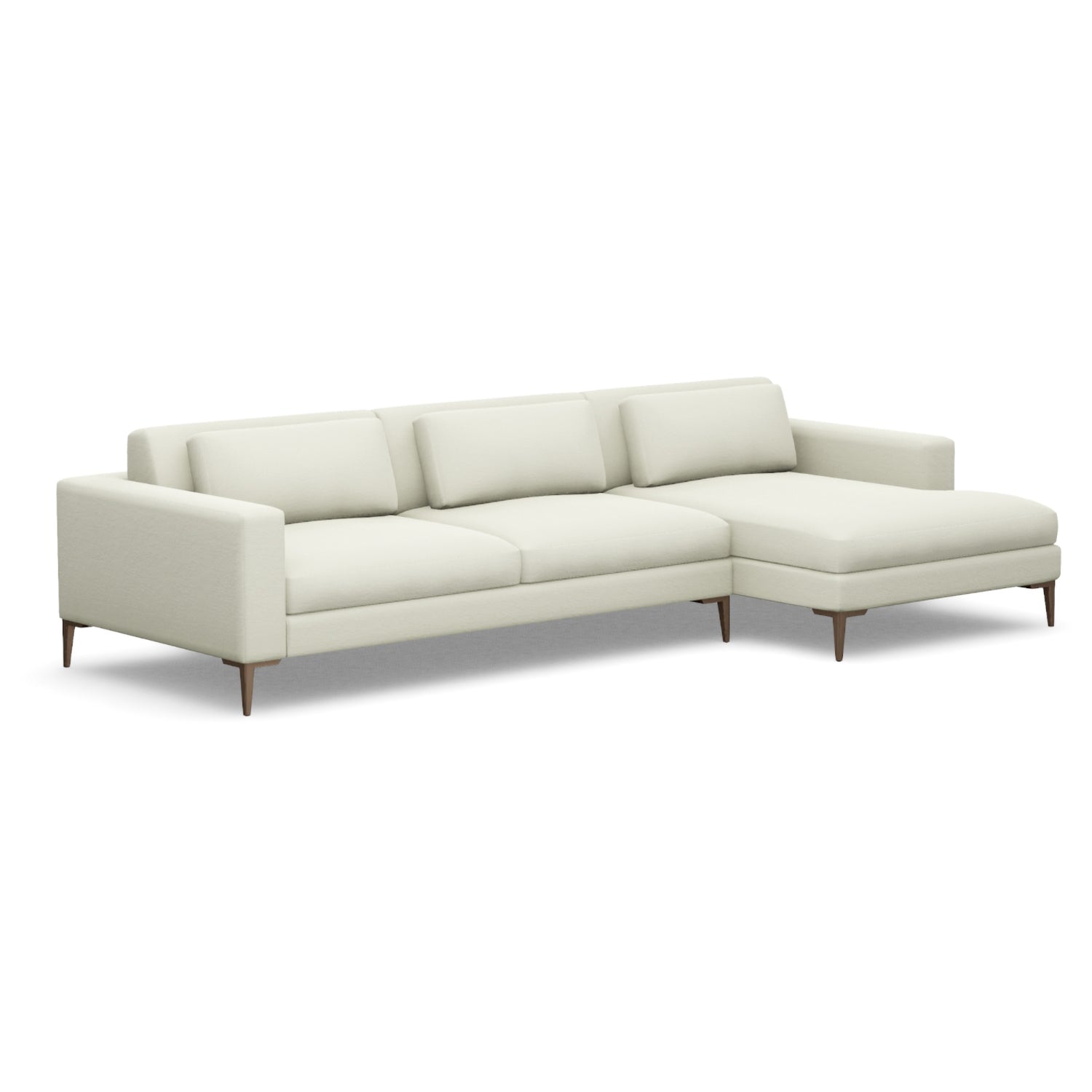 Interlude Home Izzy Right Chaise Sectional Sofa