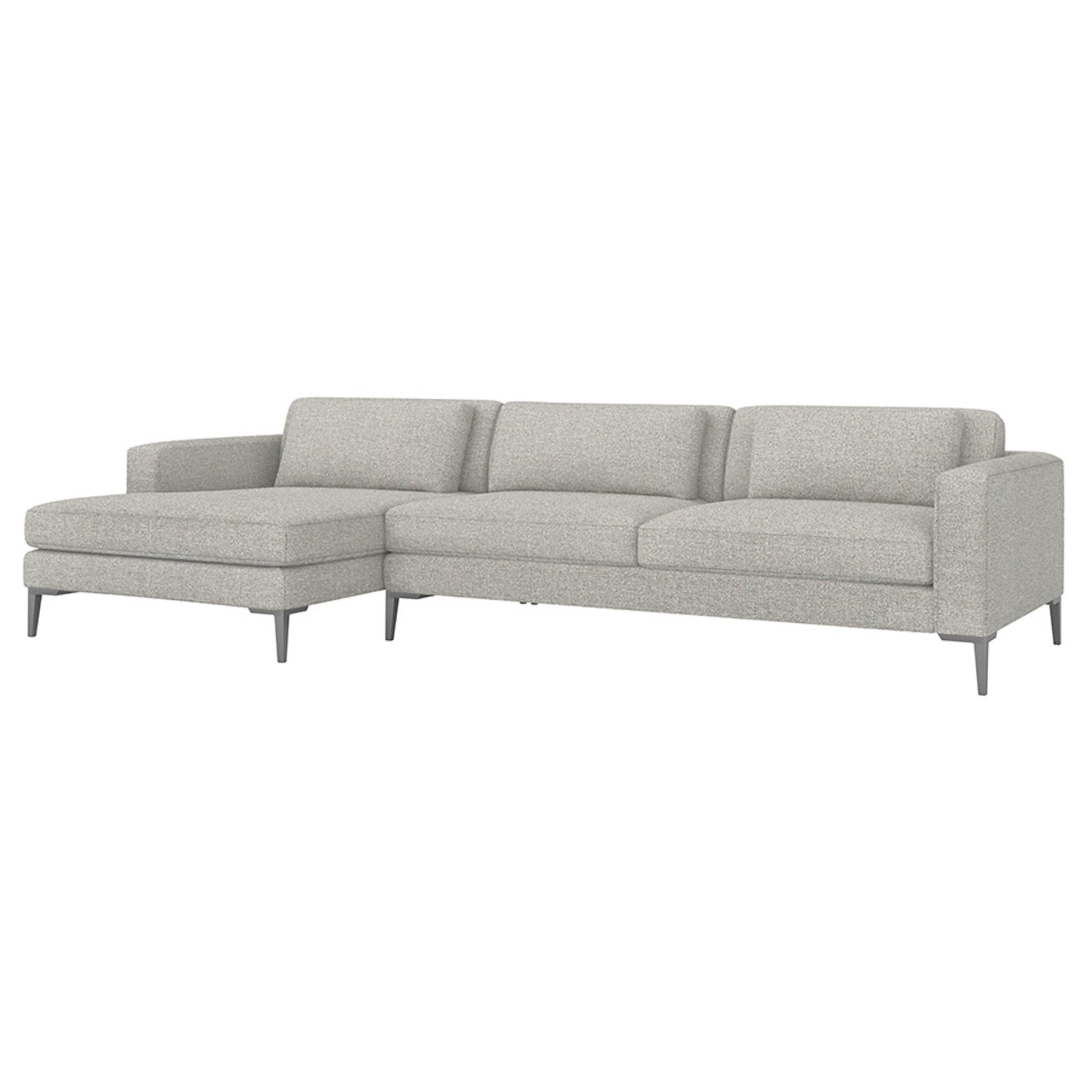Interlude Home Izzy Left Chaise Sectional Sofa