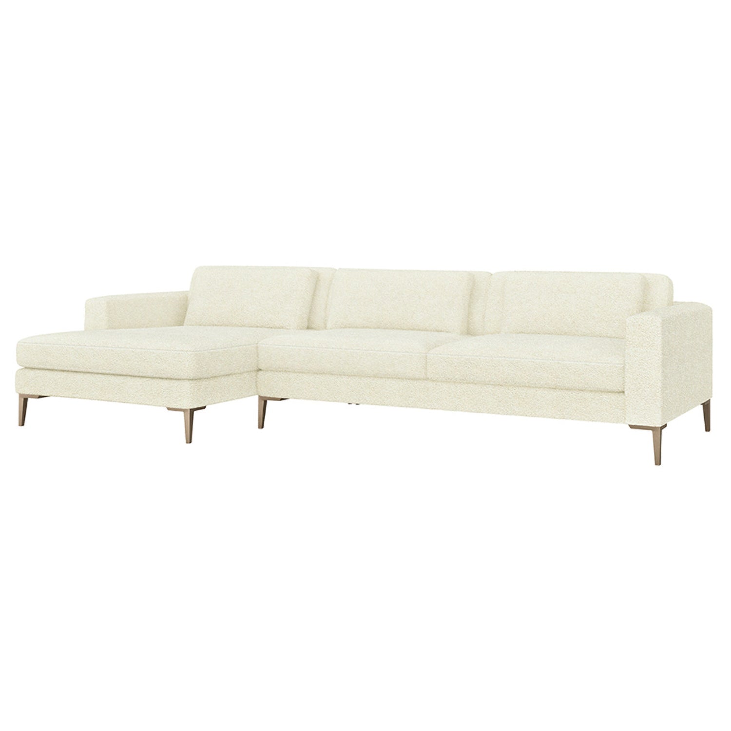 Interlude Home Izzy Left Chaise Sectional Sofa