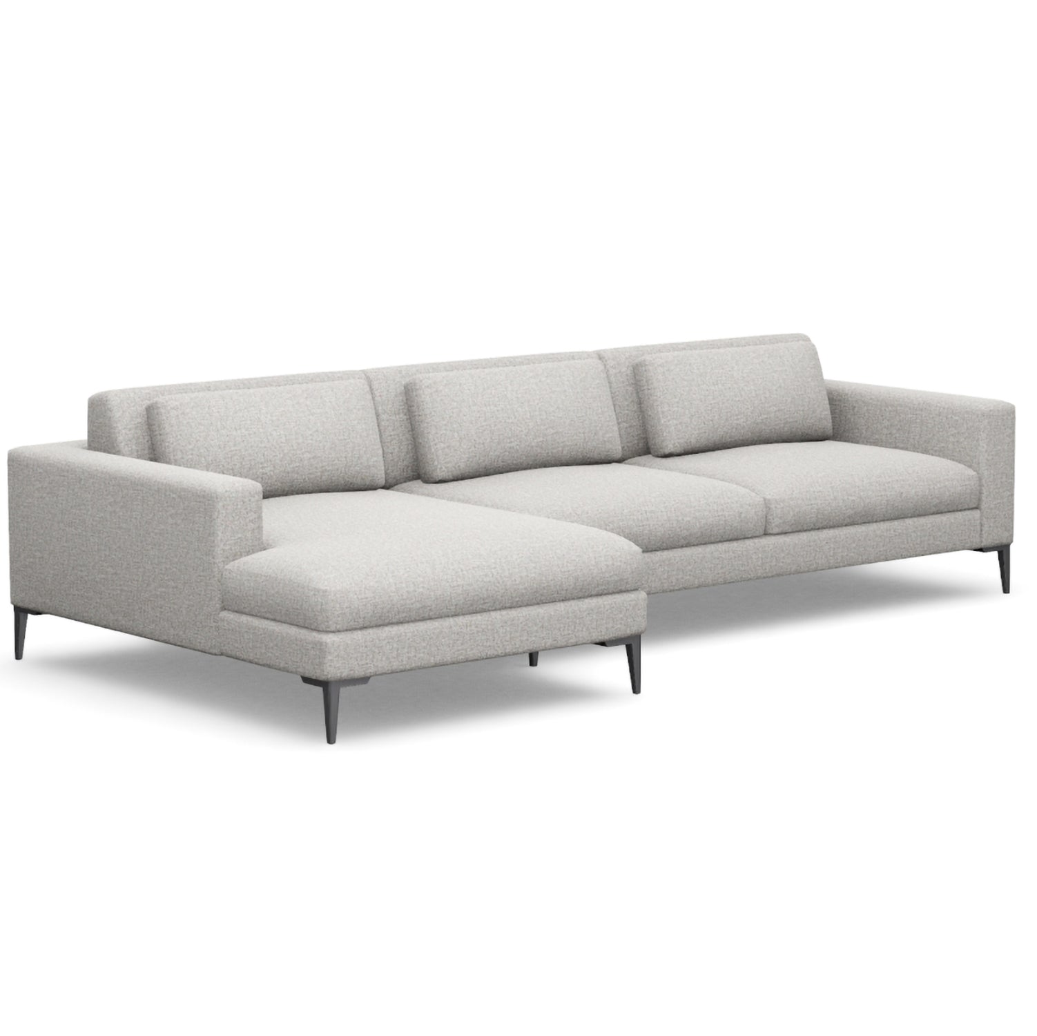 Interlude Home Comodo Chaise Sectional Sofa