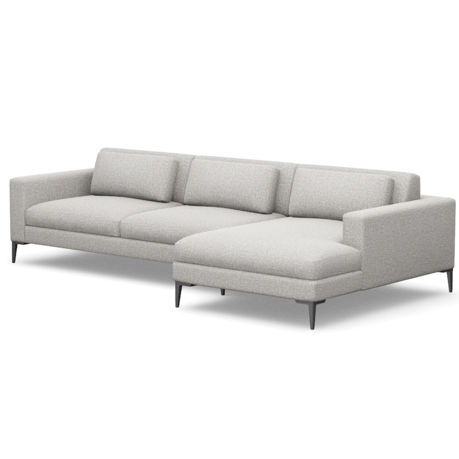Interlude Home Comodo Chaise Sectional Sofa