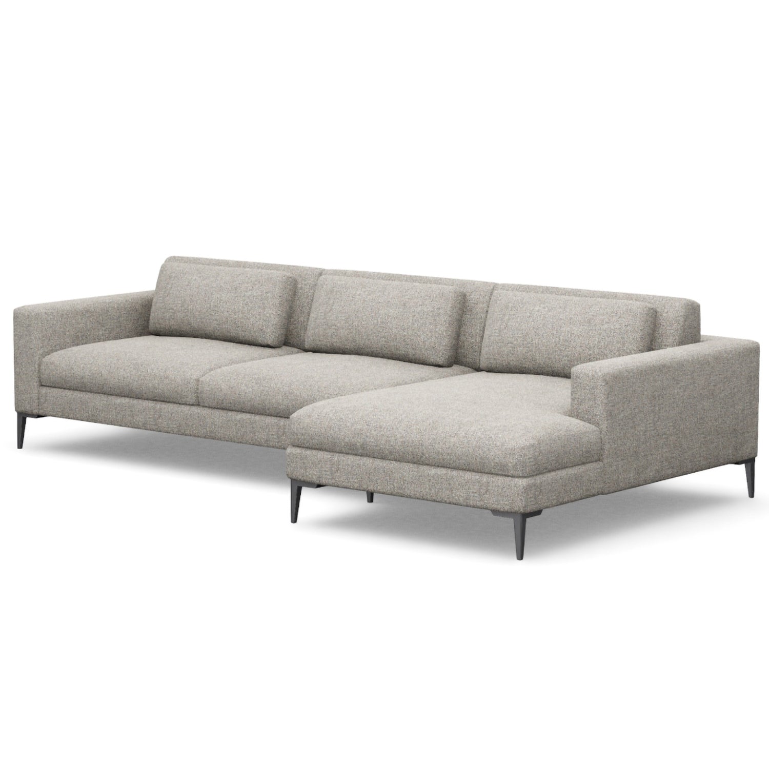Interlude Home Comodo Chaise Sectional Sofa
