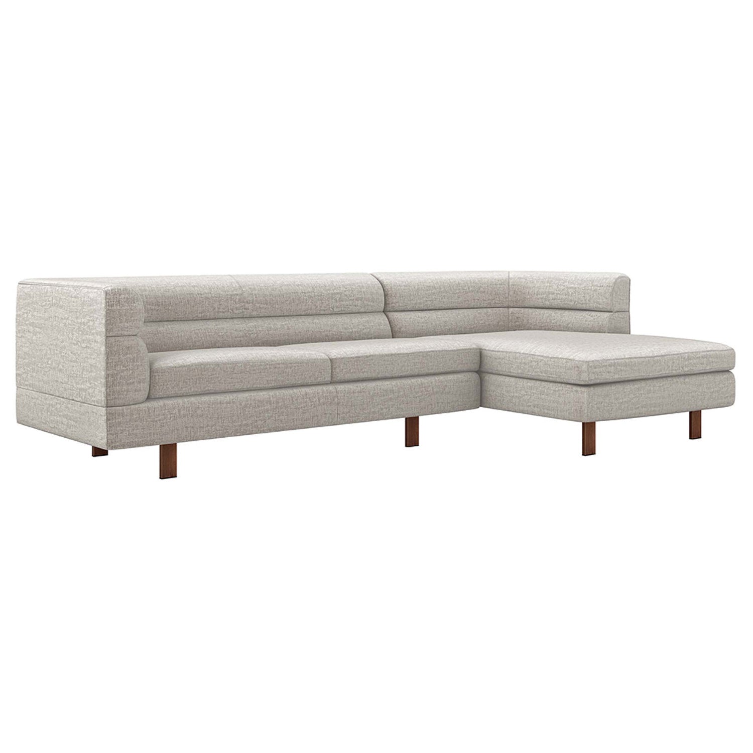 Interlude Home Ornette 2 Piece Chaise Sectional Sofa