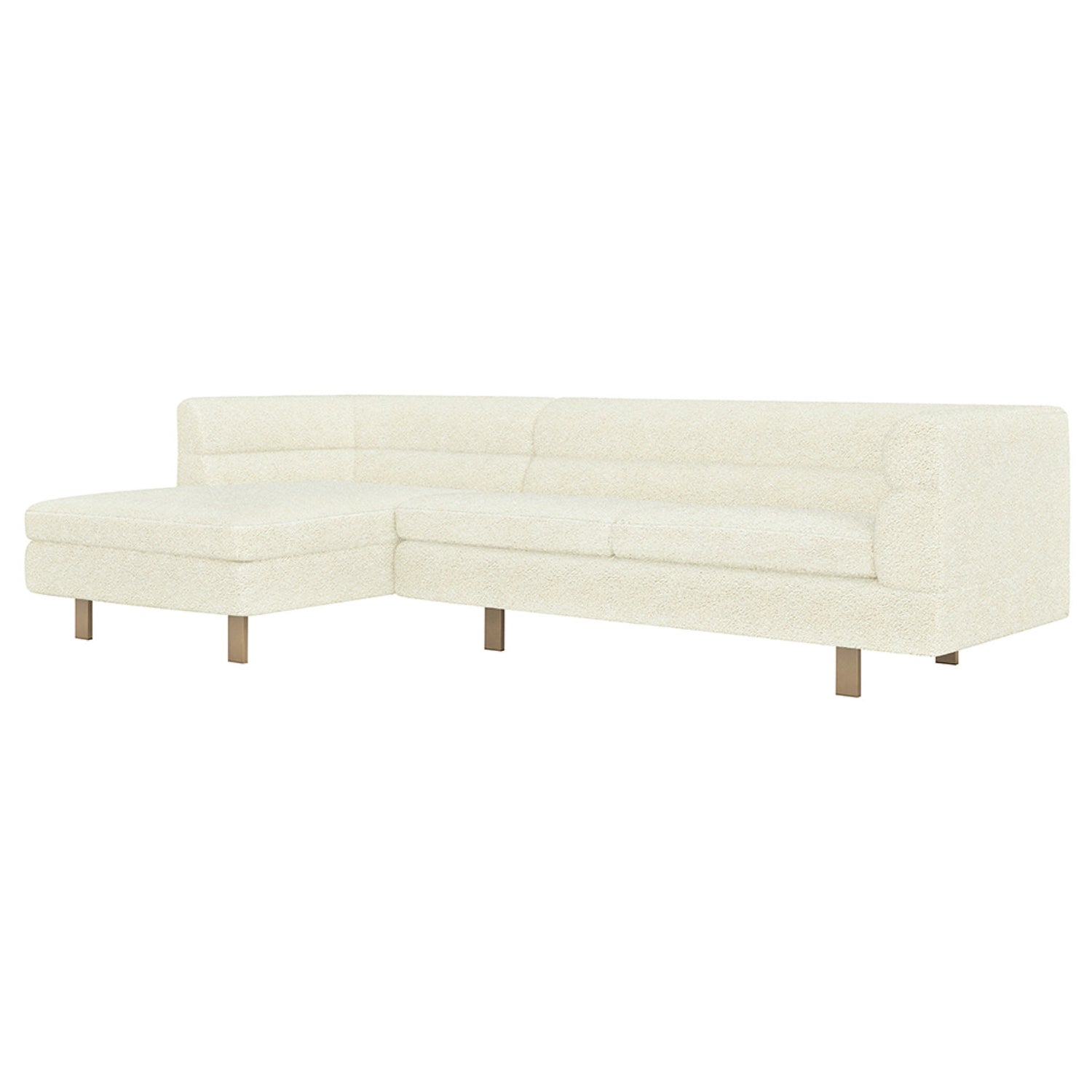Interlude Home Ornette 2 Piece Chaise Sectional Sofa