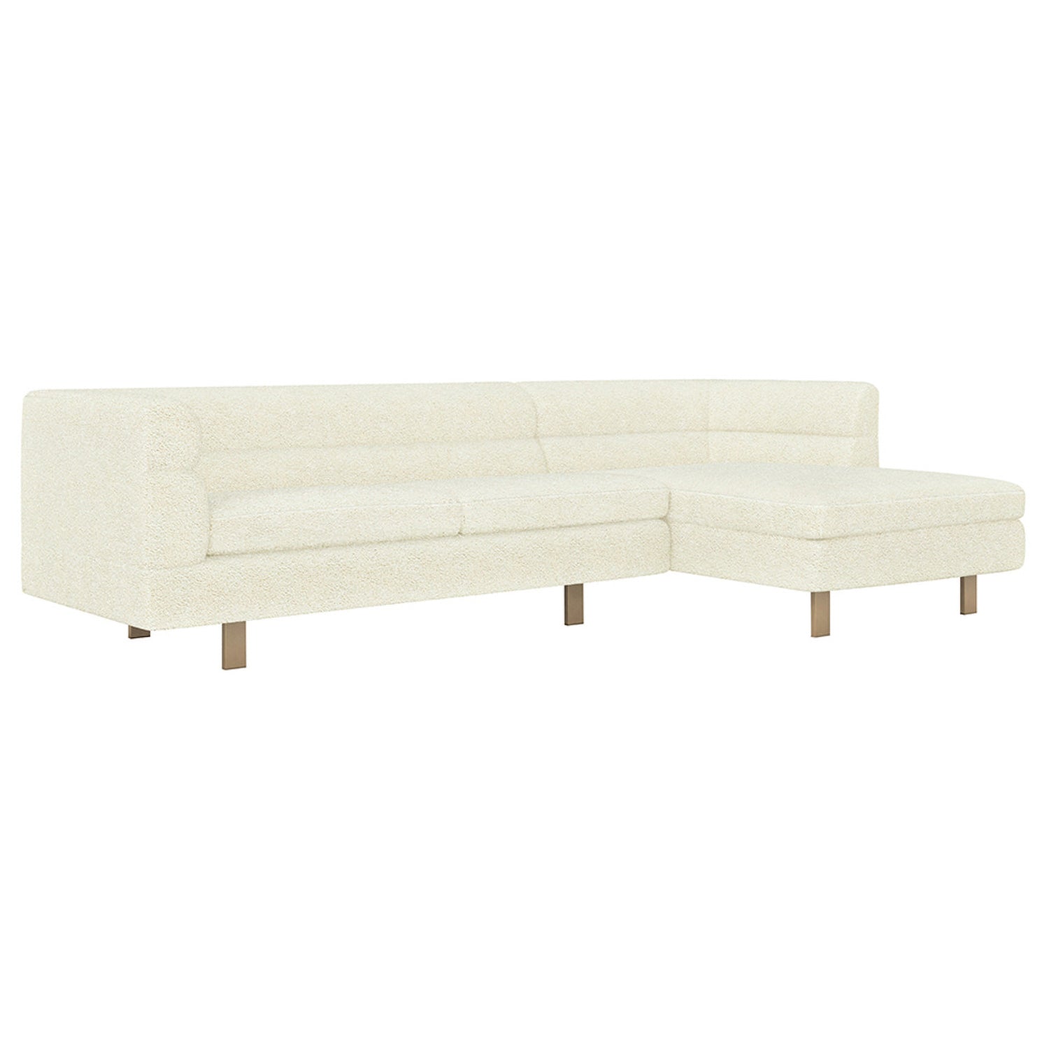 Interlude Home Ornette 2 Piece Chaise Sectional Sofa