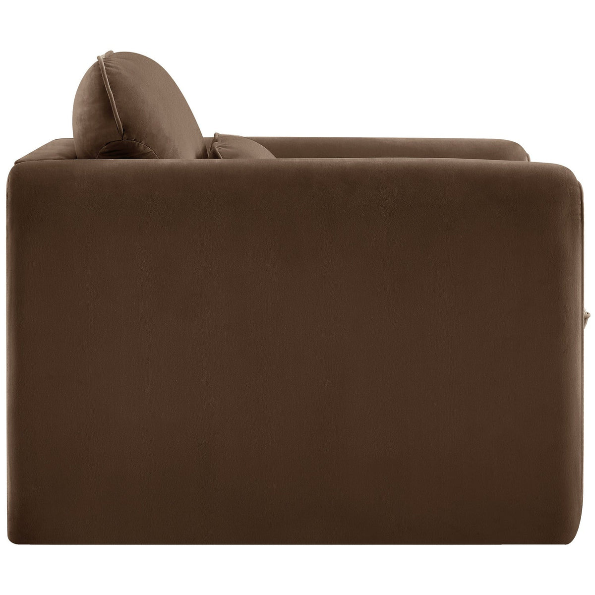Sloan Brown Velvet Upholstered Chair