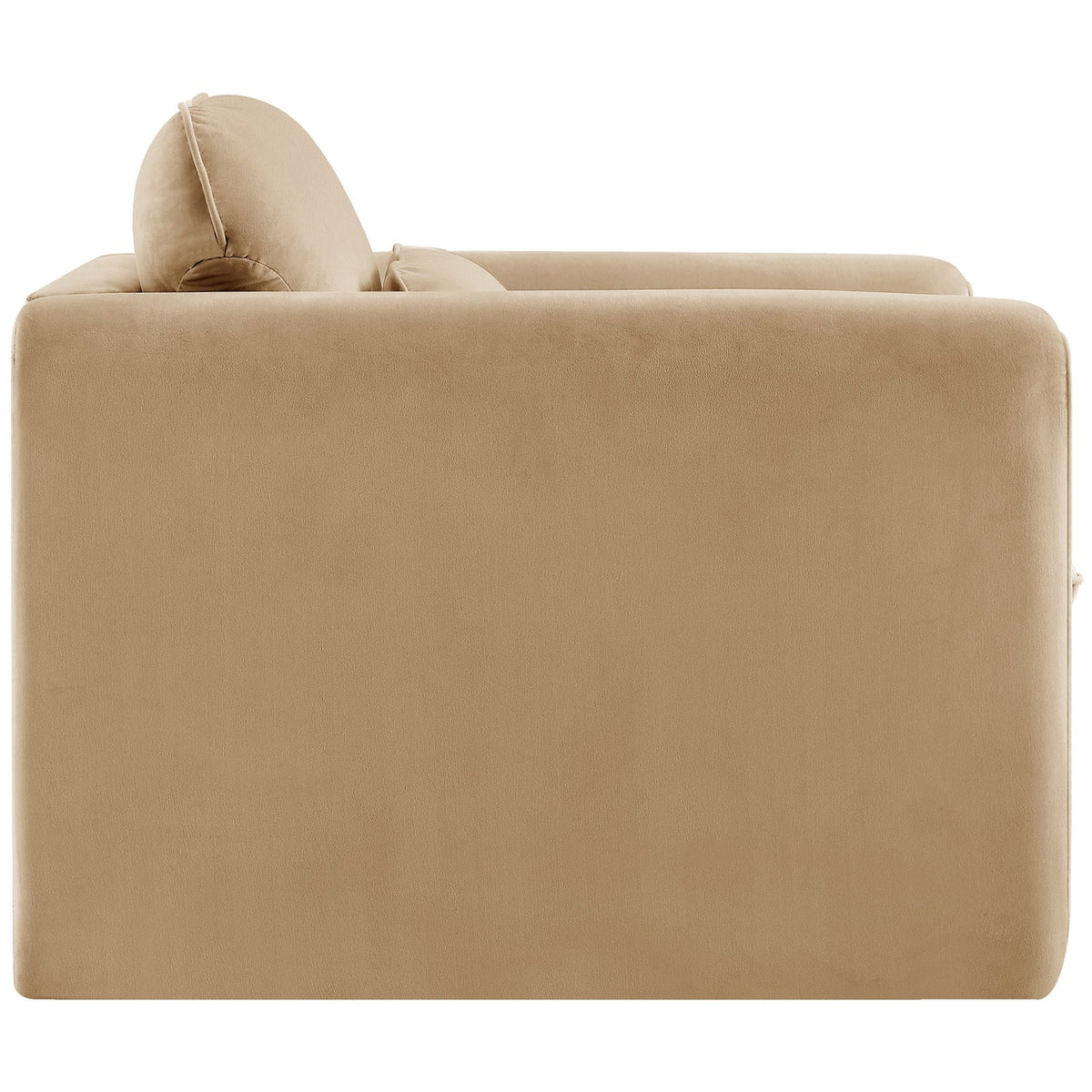 Sloan Camel Velvet Upholstered Chair