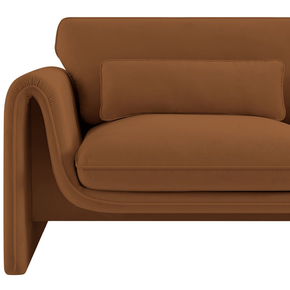 Sloan Saddle Velvet Upholstered Chair
