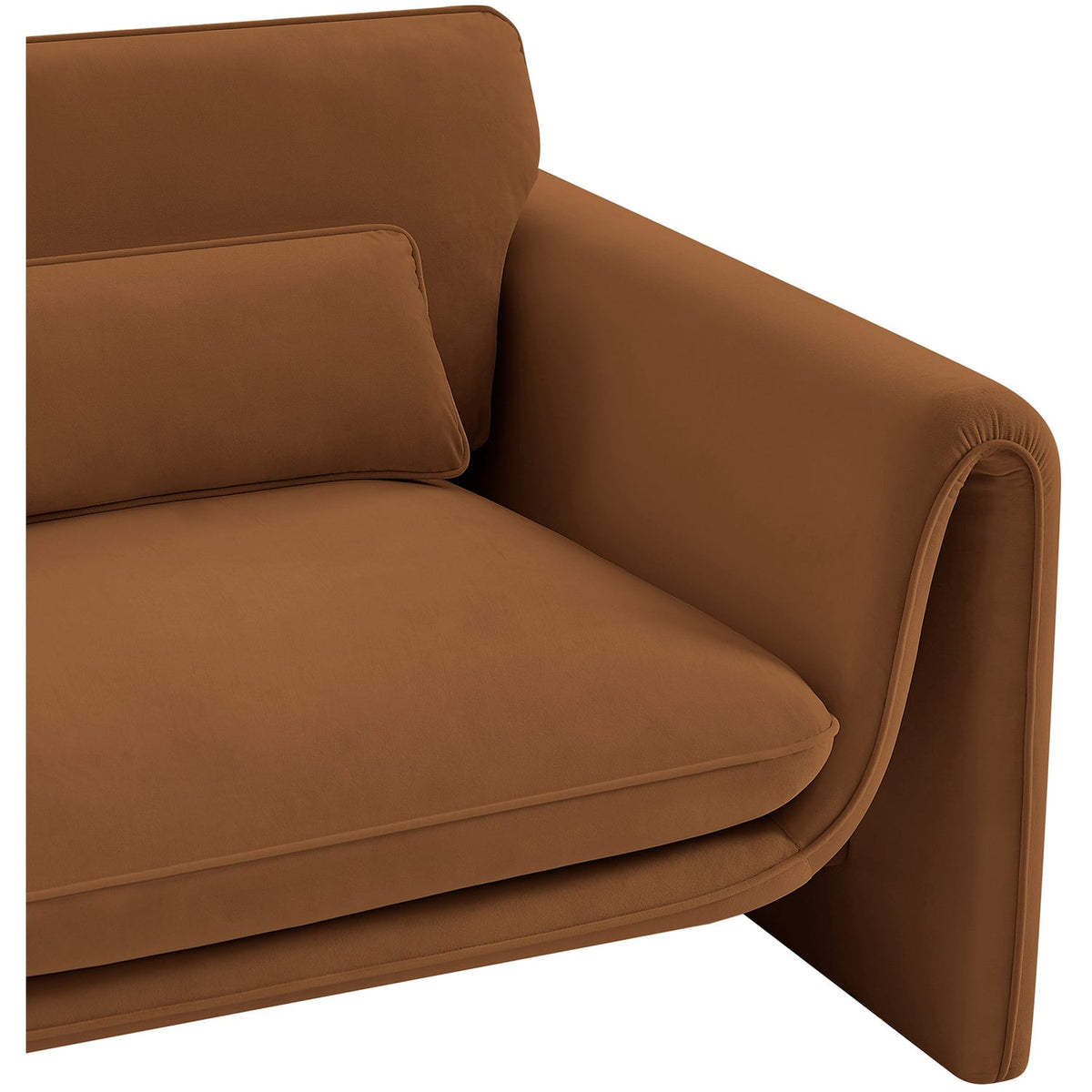 Sloan Saddle Velvet Upholstered Chair