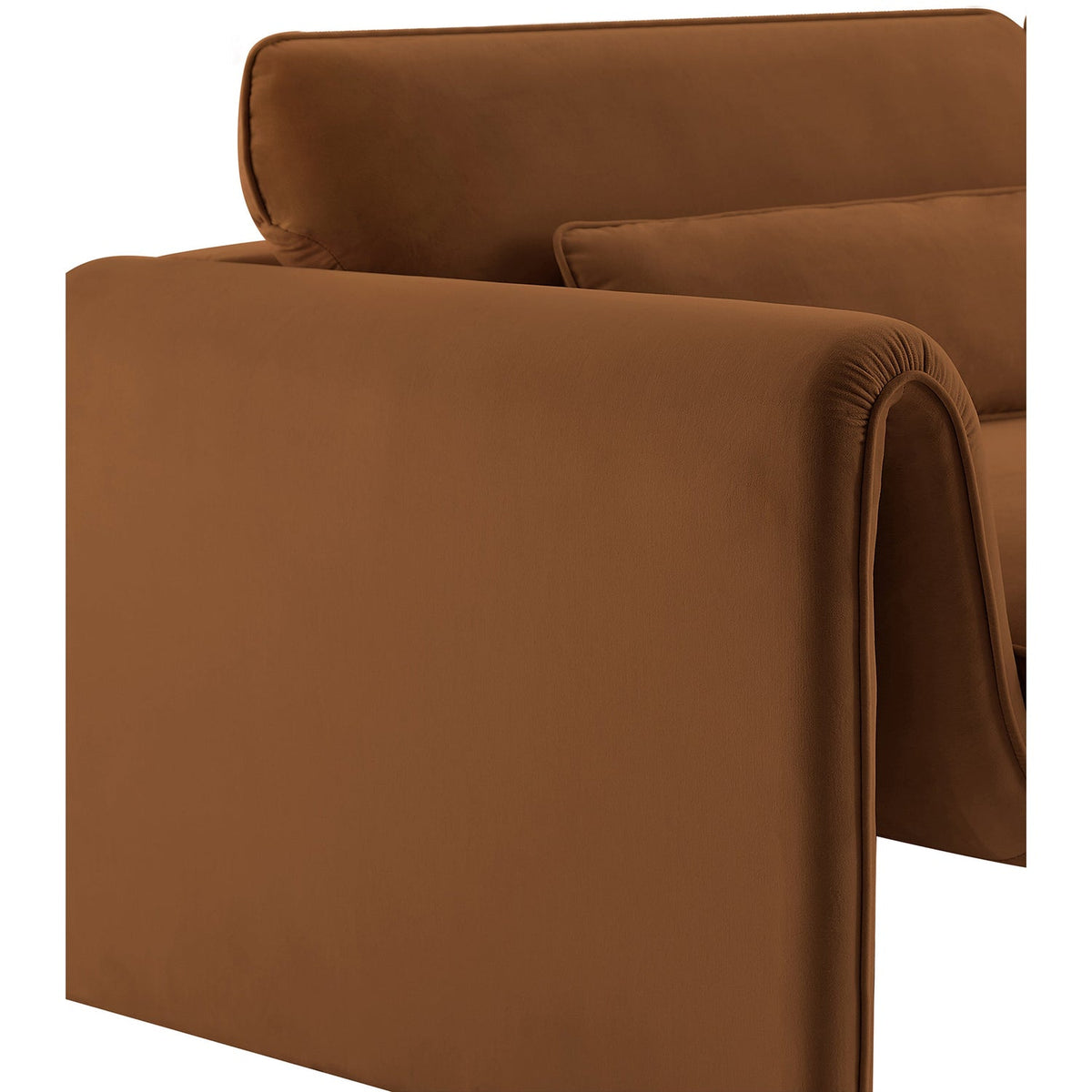 Sloan Saddle Velvet Upholstered Chair