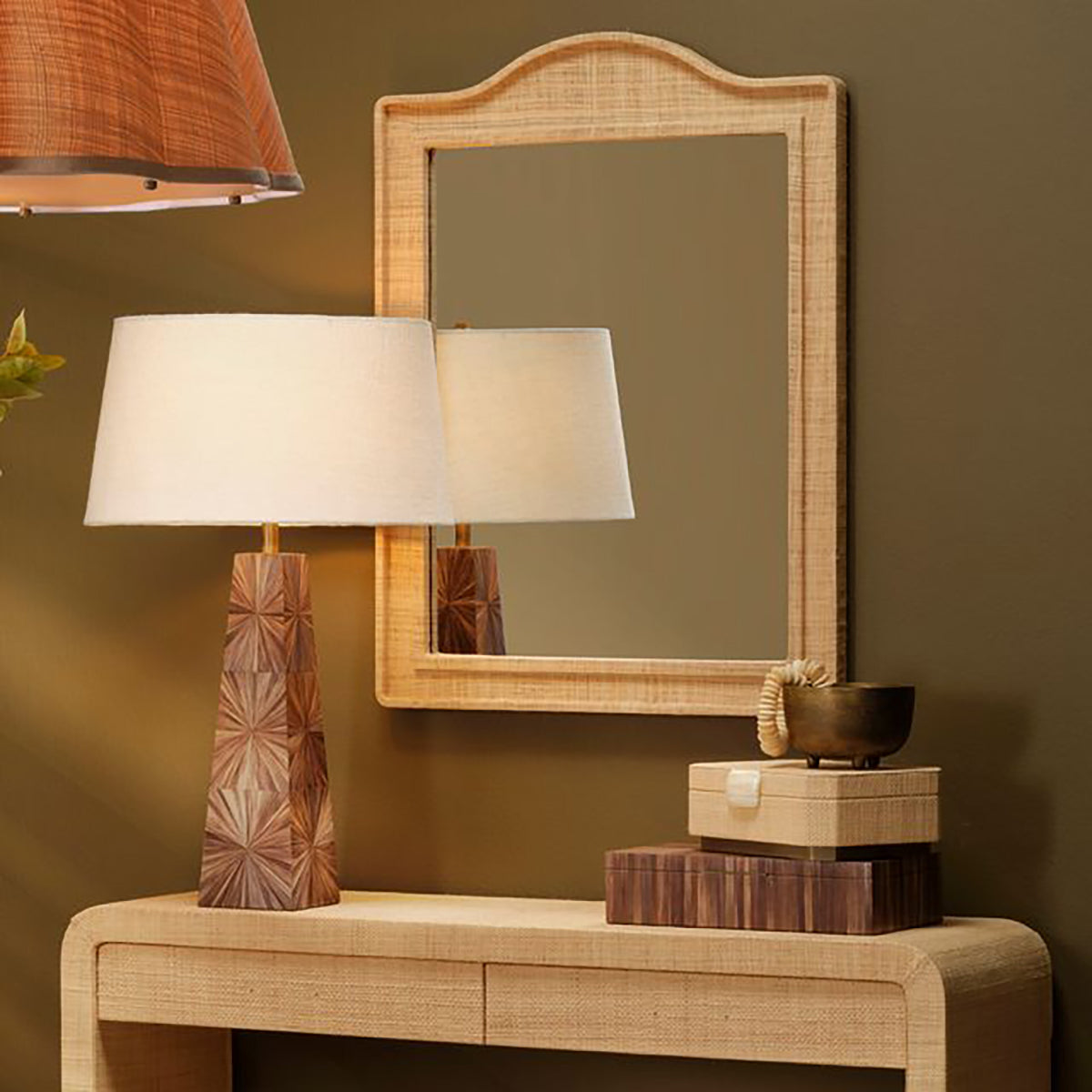 Jamie Young Palm Table Lamp