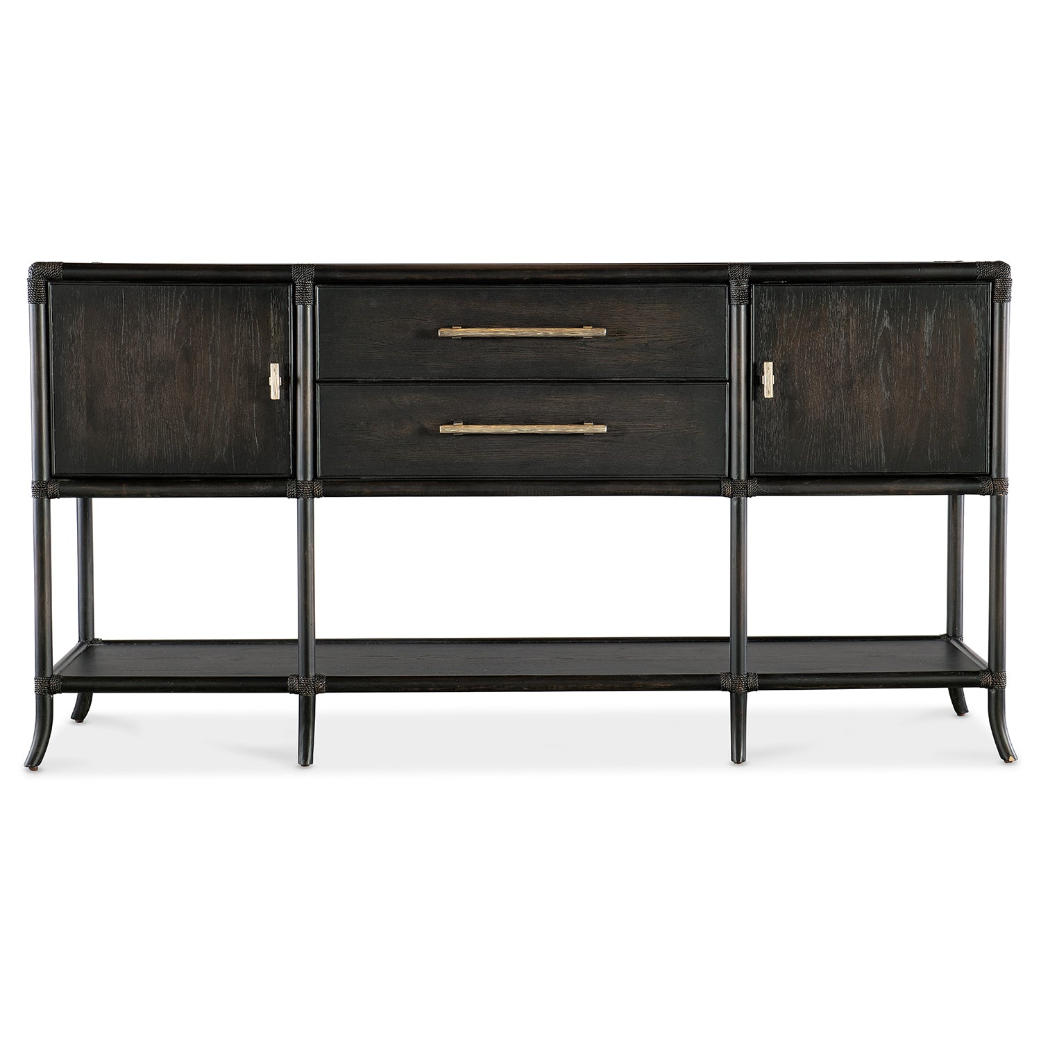 Hooker Furniture Retreat Pole Rattan Sideboard