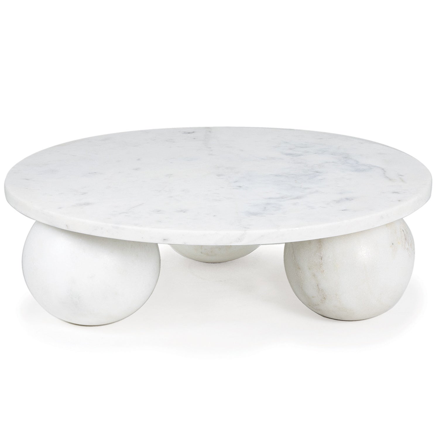 Regina Andrew Marlow White Marble Plate