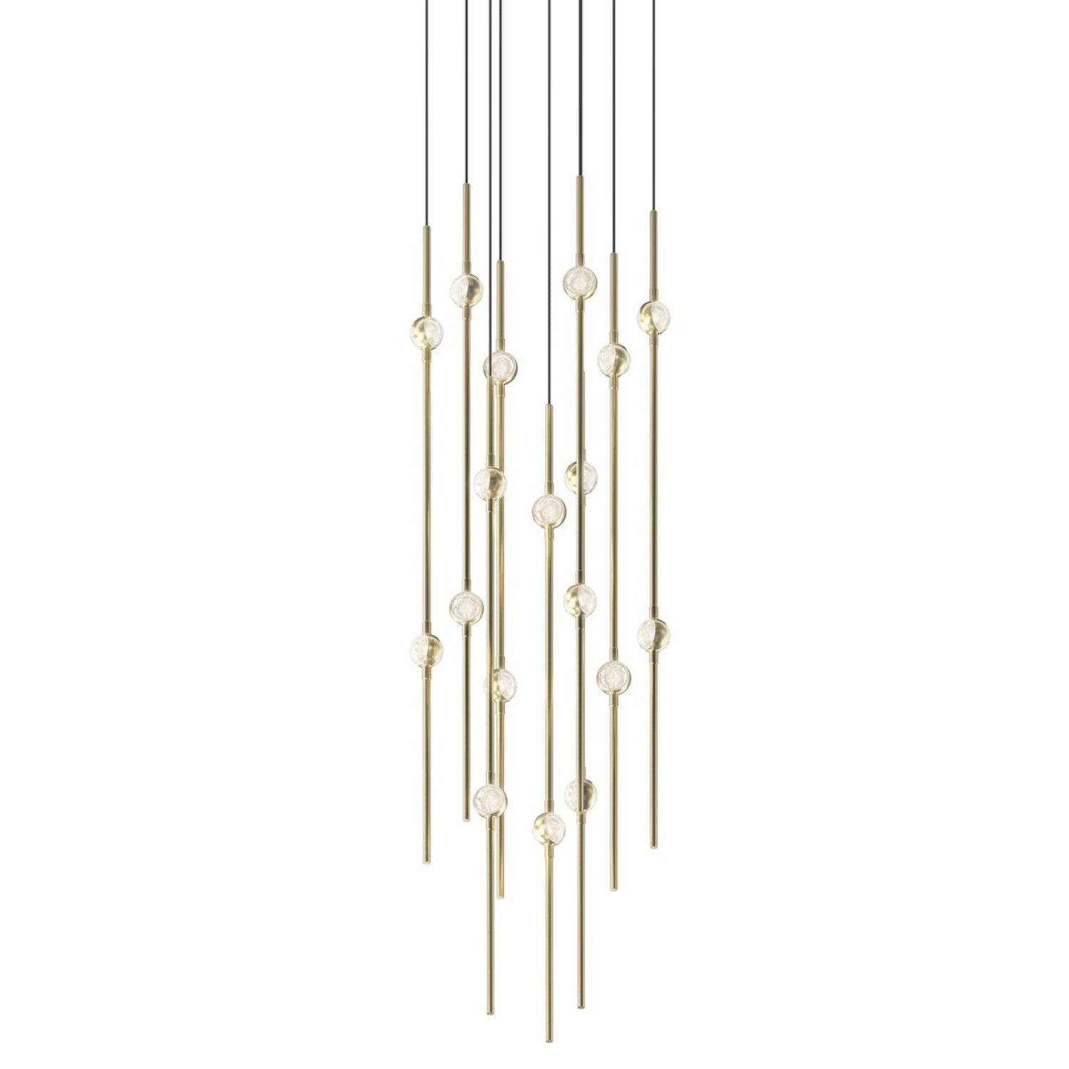Sonneman Constellation Satin Brass 2012.38C Pendant