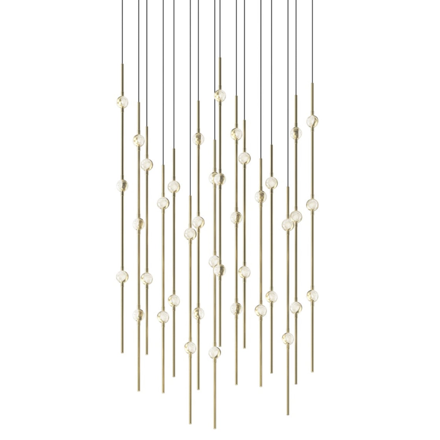 Sonneman Constellation Satin Brass 2015.38C Pendant