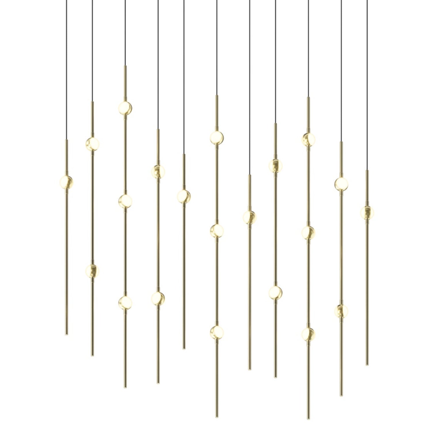 Sonneman Constellation Satin Brass 2016.38W-27-J20 Pendant