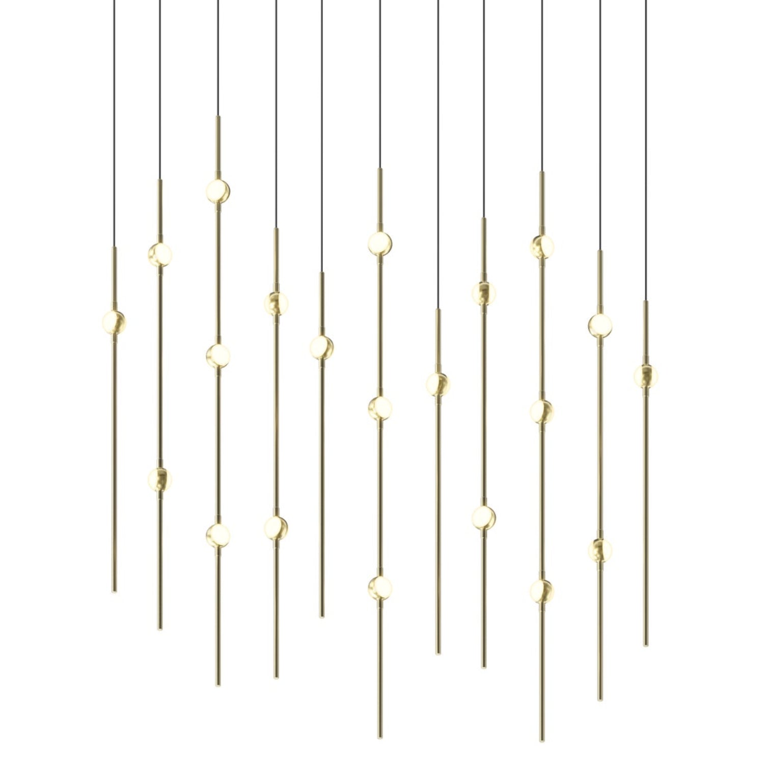 Sonneman Constellation Satin Brass 2016.38W-J20 Pendant