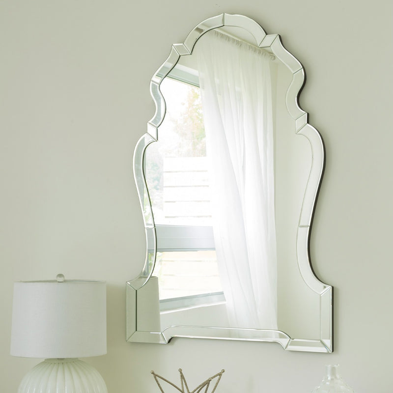 Mirror Home Scroll Mirror Framed Wall Mirror