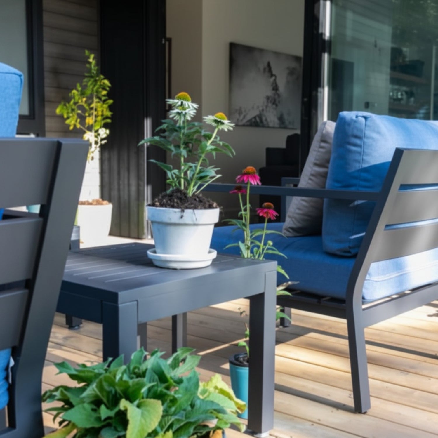 Sunset West Vegas Outdoor End Table Set of 2