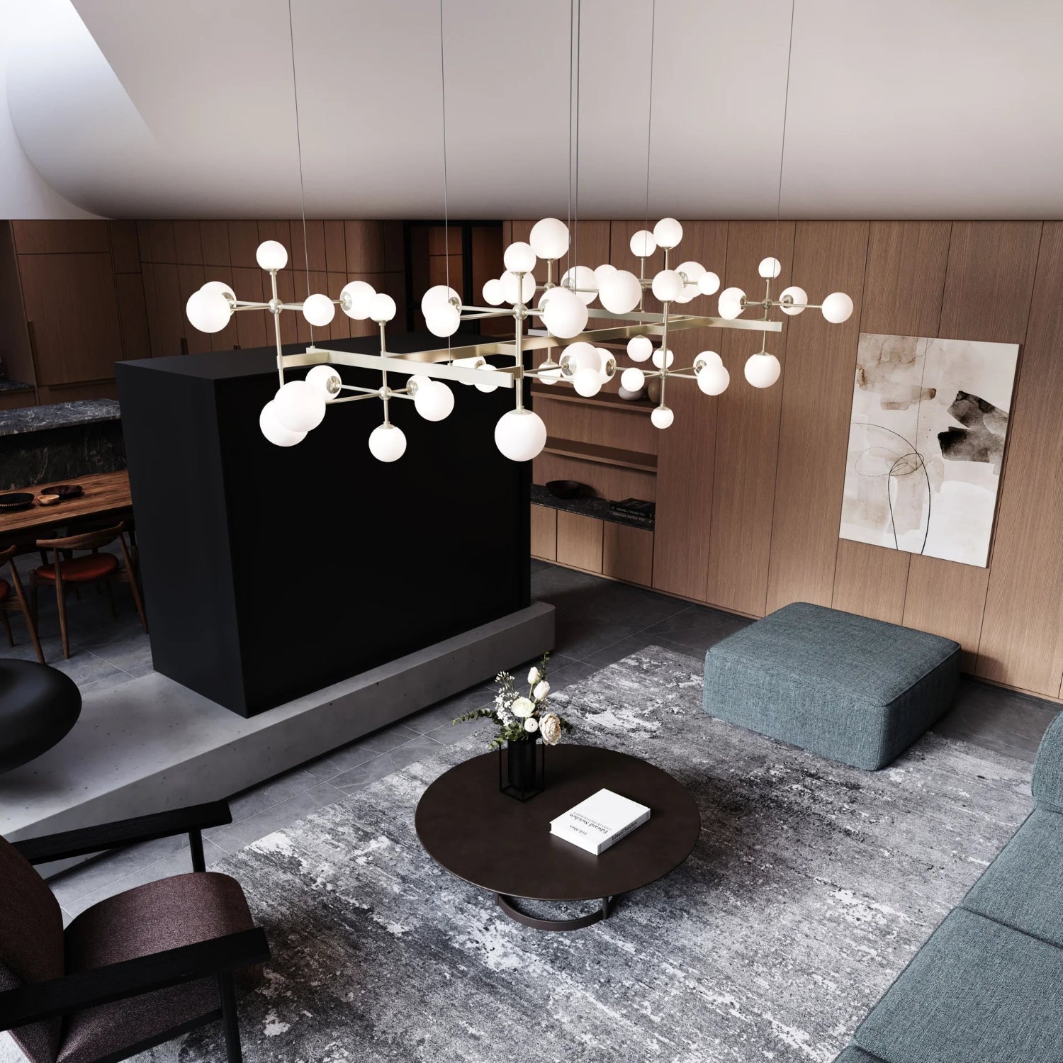 Sonneman Nebula Satin Nickel 2066.13 Pendant