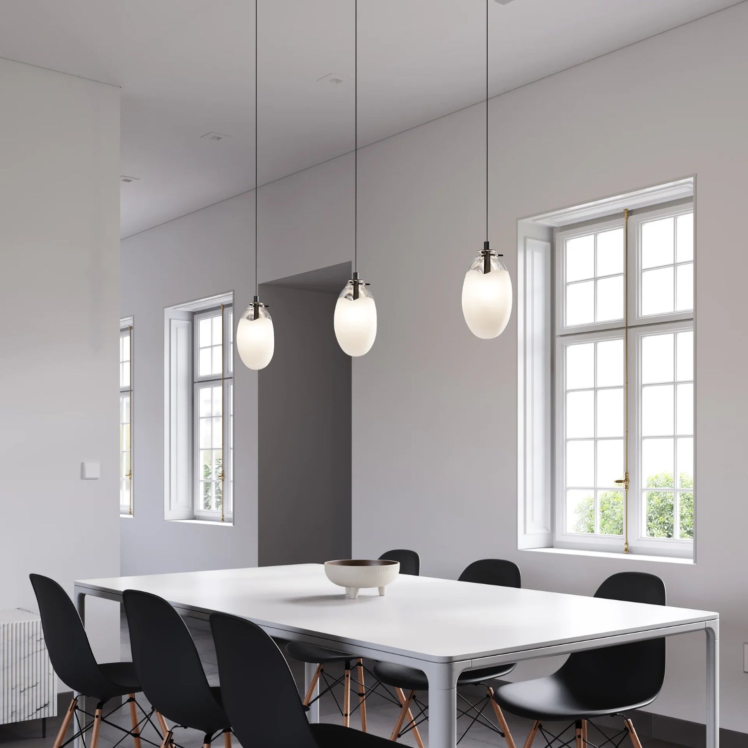 Sonneman Liquid Satin Black 2970.25W Pendant