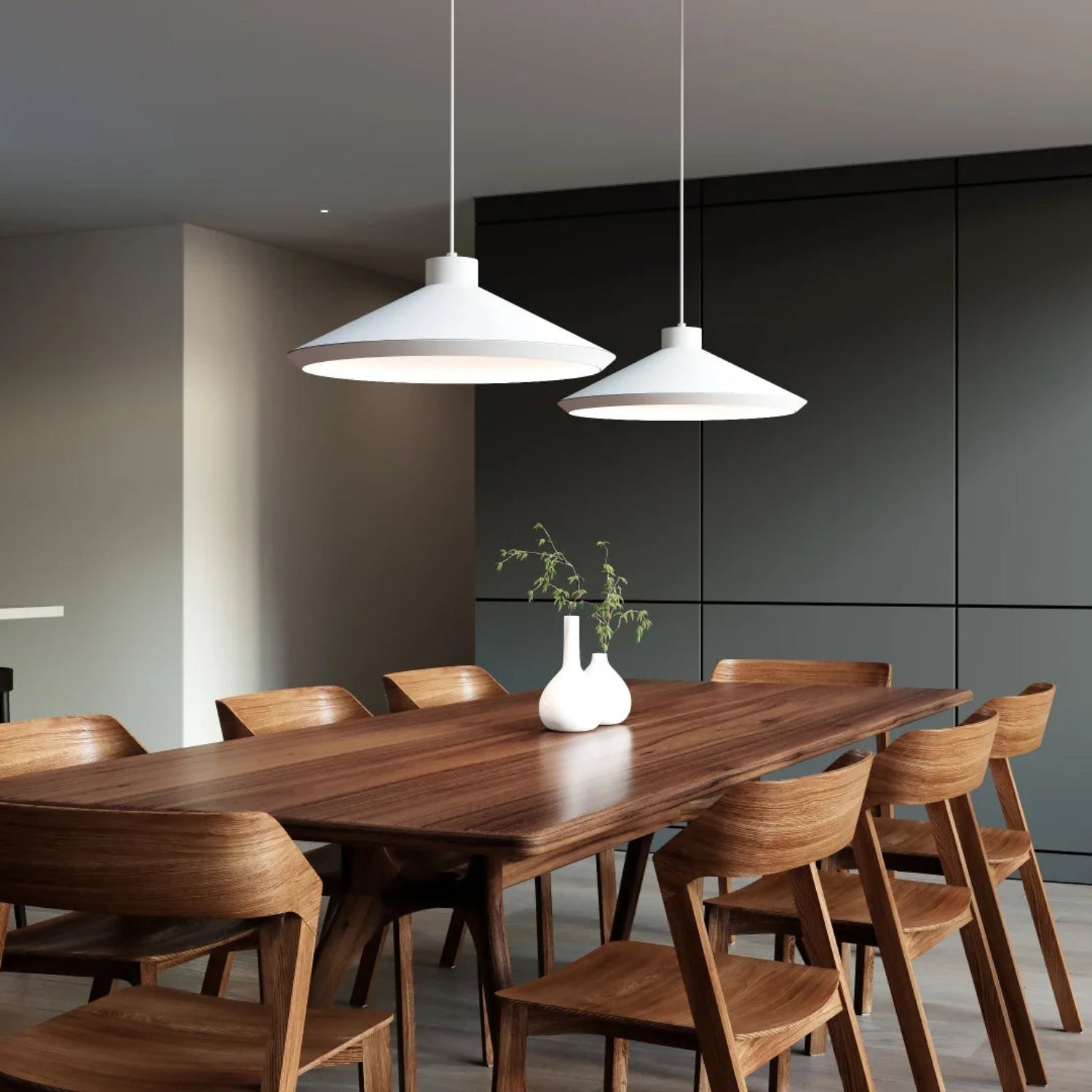 Sonneman Koma Satin White 2754.03-G Pendant