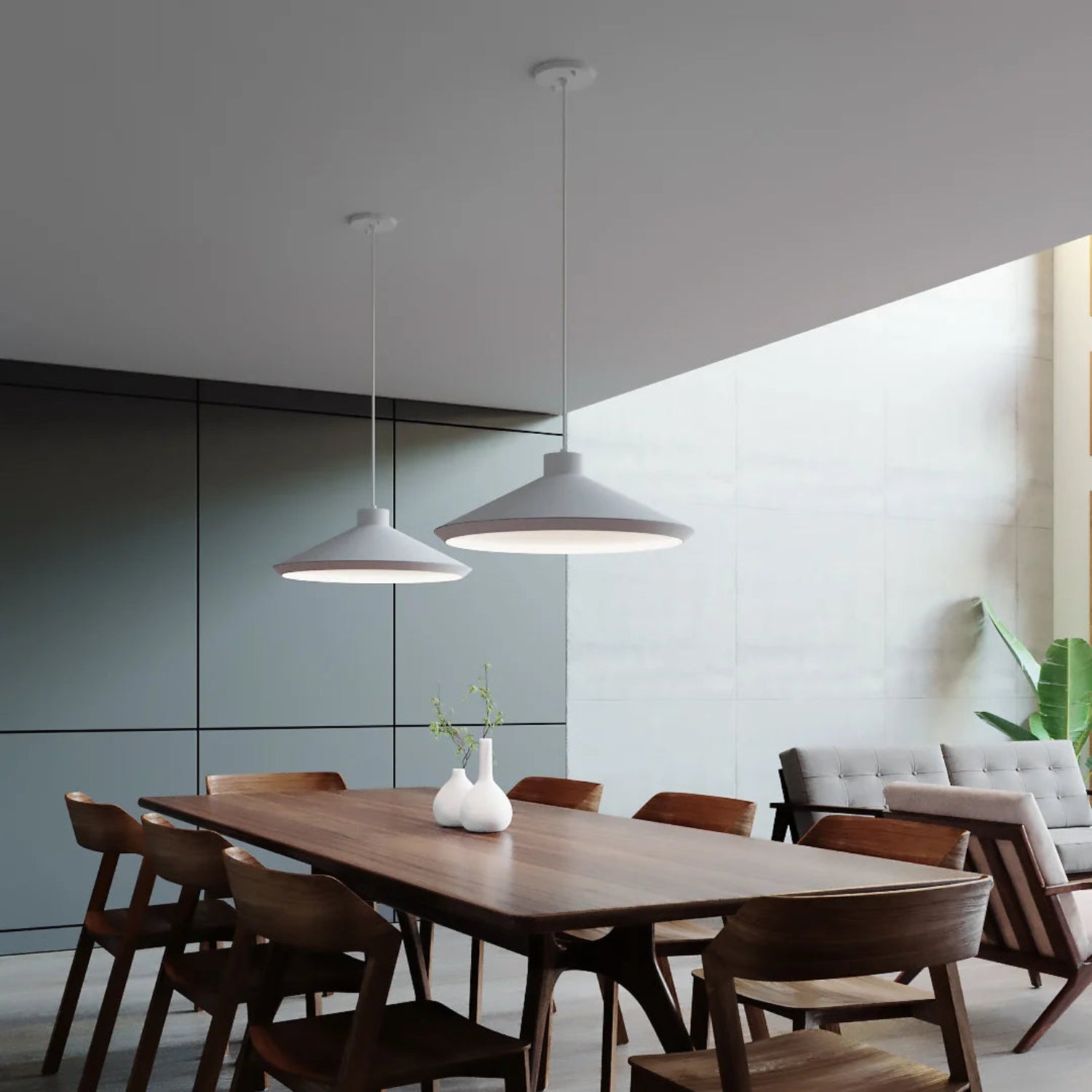Sonneman Koma Satin White 2754.03-E Pendant