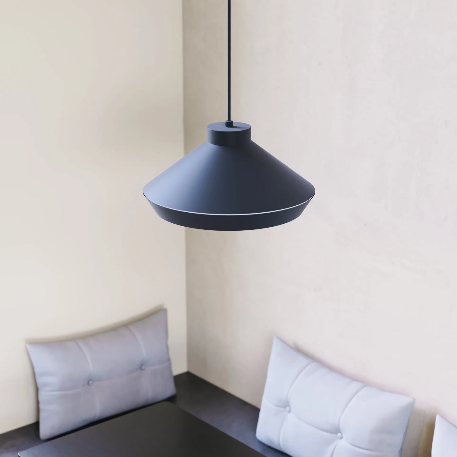 Sonneman Koma Satin Black 2752.25-E Pendant