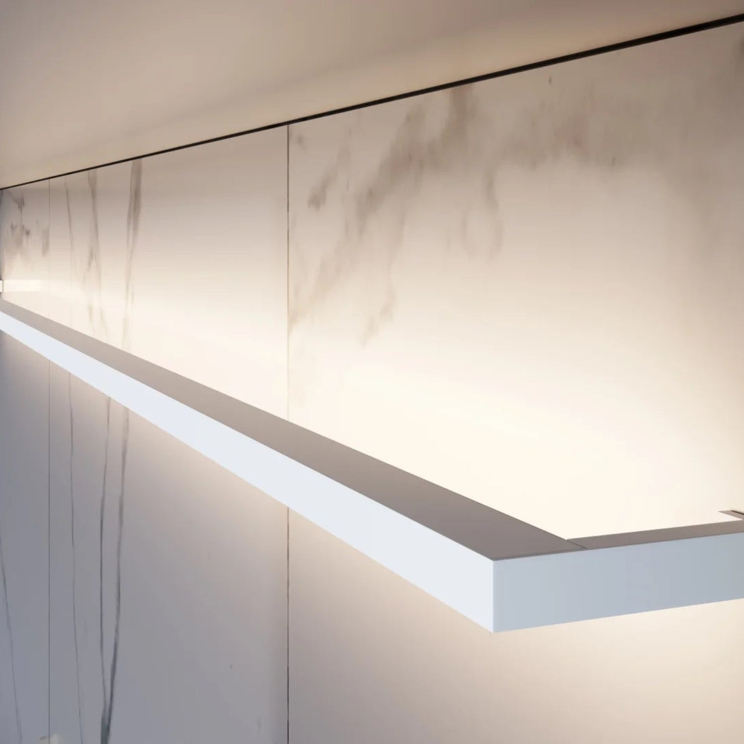 Sonneman Thin-Line Satin White 2814.03-6 Wall Sconce