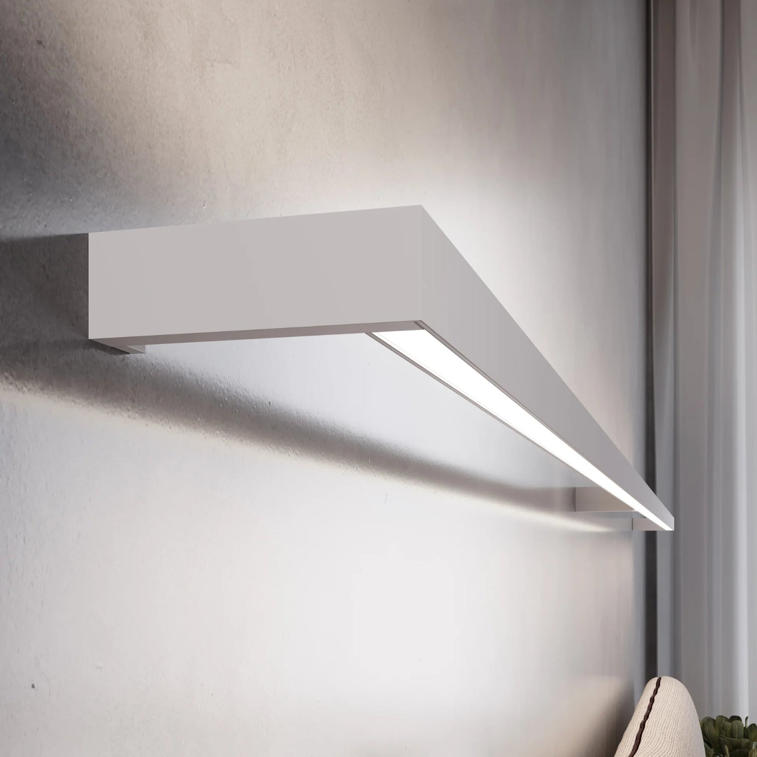 Sonneman Thin-Line Satin White 2812.03-8 Wall Sconce