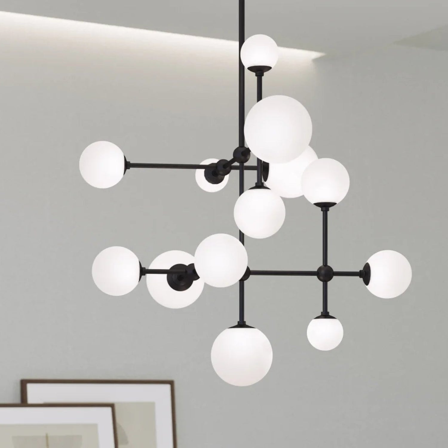 Sonneman Sabon Satin Black 2064.25 Pendant