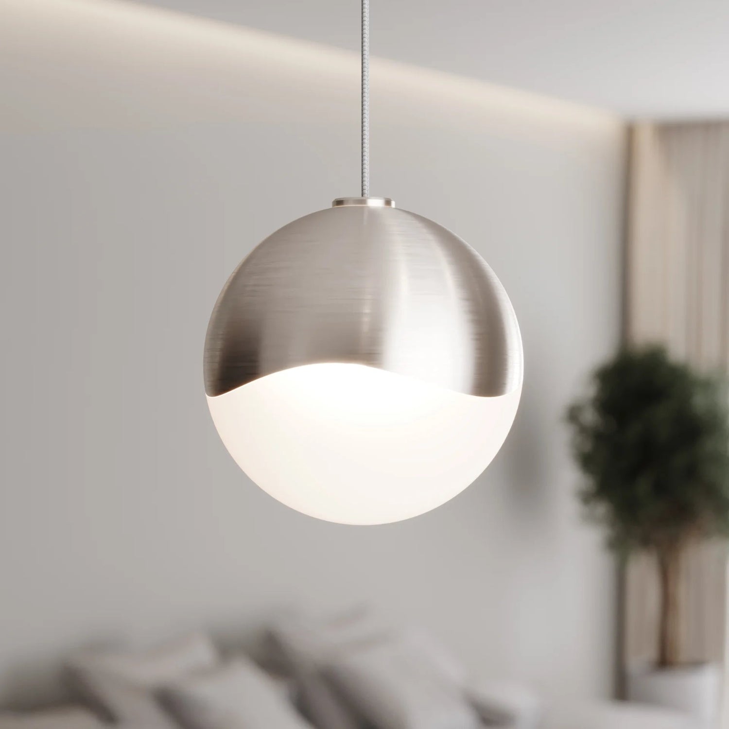 Sonneman Grapes Satin Nickel 2913.13-MED Pendant