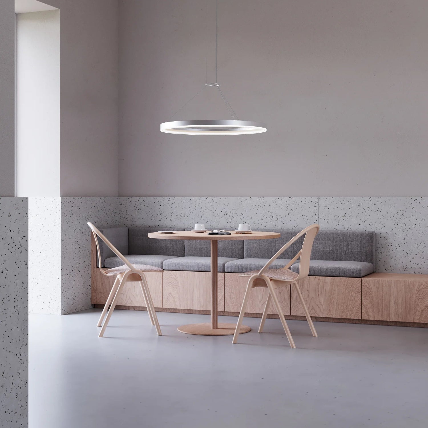 Sonneman Corona Bright Satin Aluminum 2317.16 Pendant