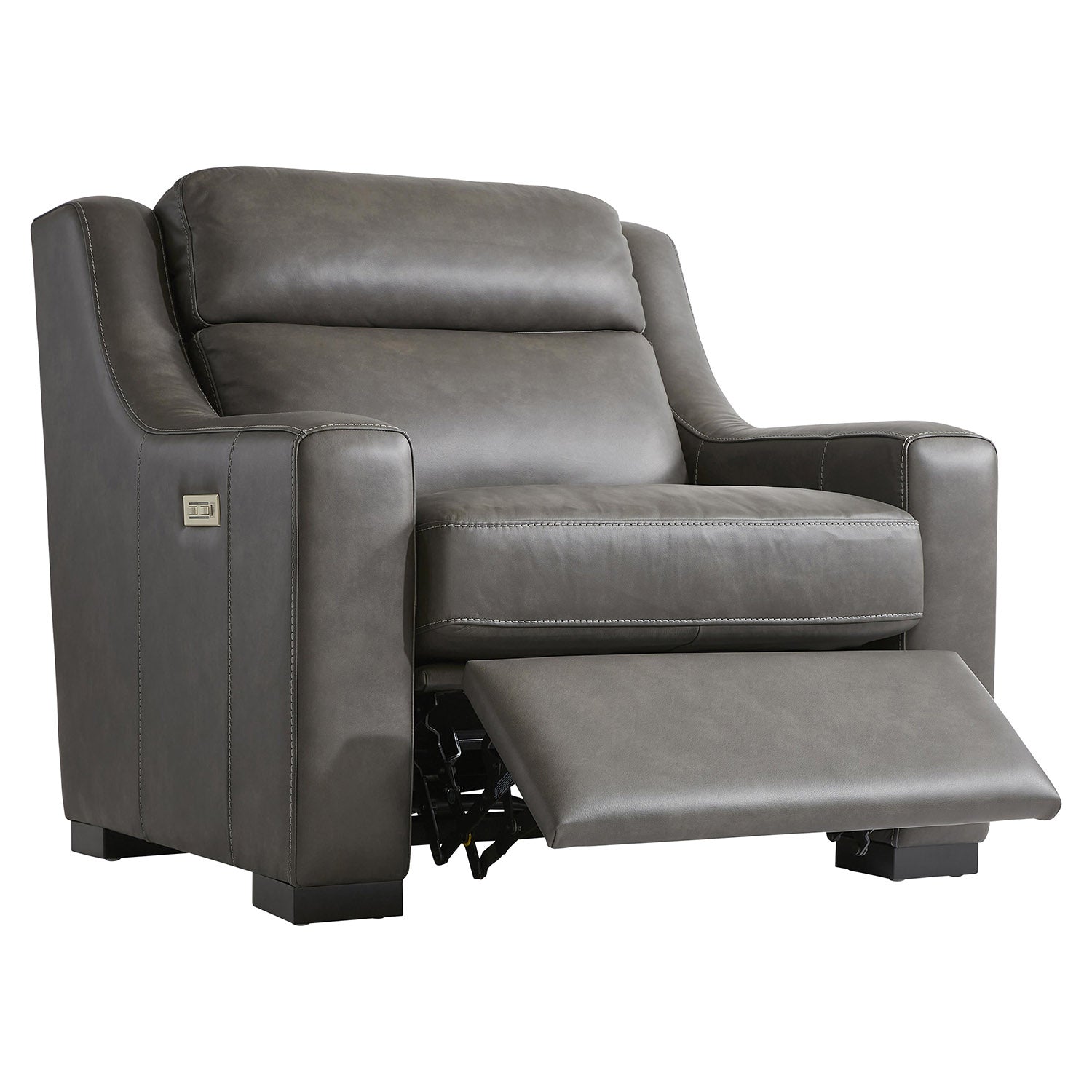 Bernhardt Living Germain Leather Power Motion Chair