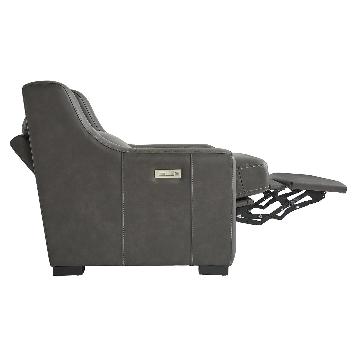 Bernhardt Living Germain Leather Power Motion Chair