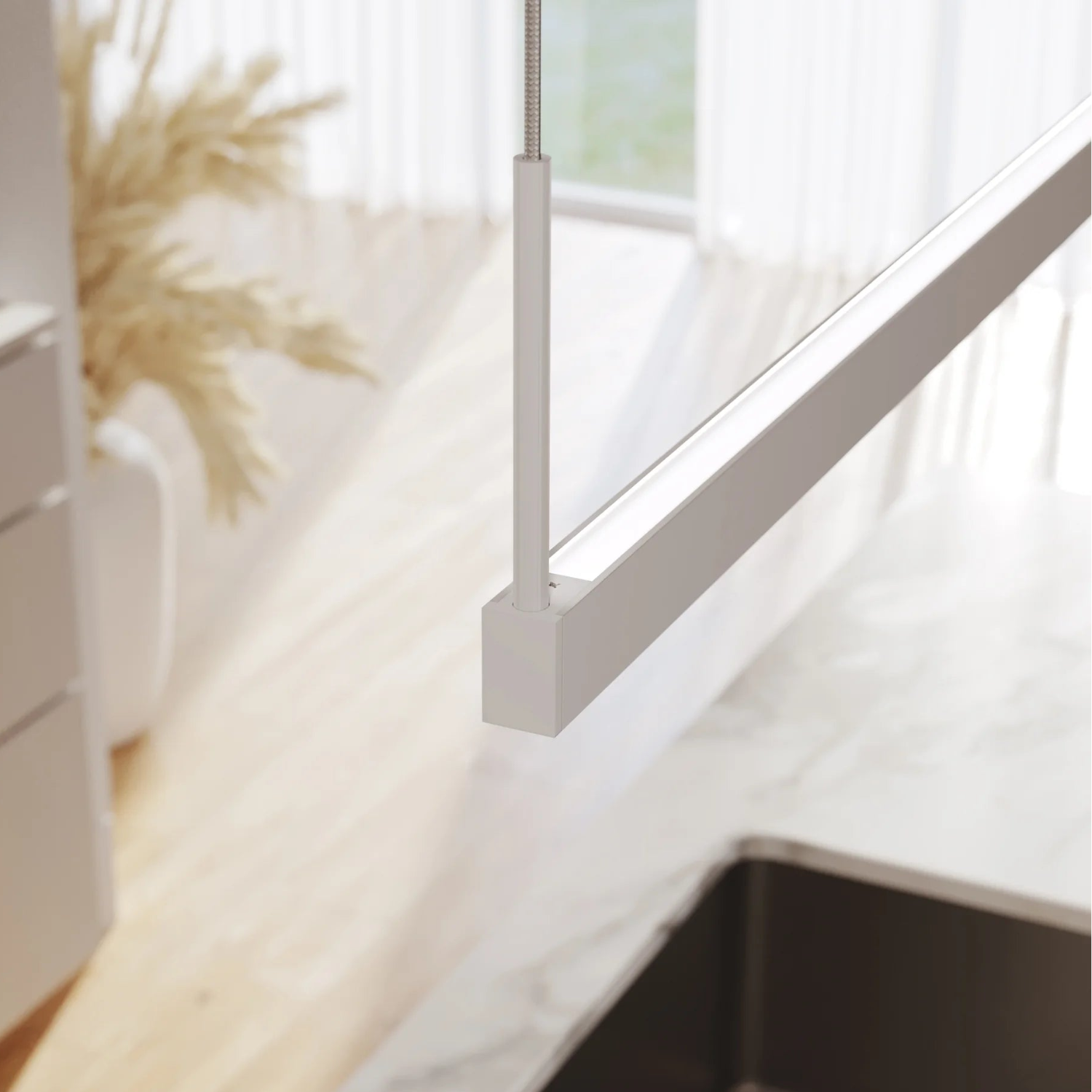 Sonneman Thin-Line Satin White 2818.03-6 Pendant