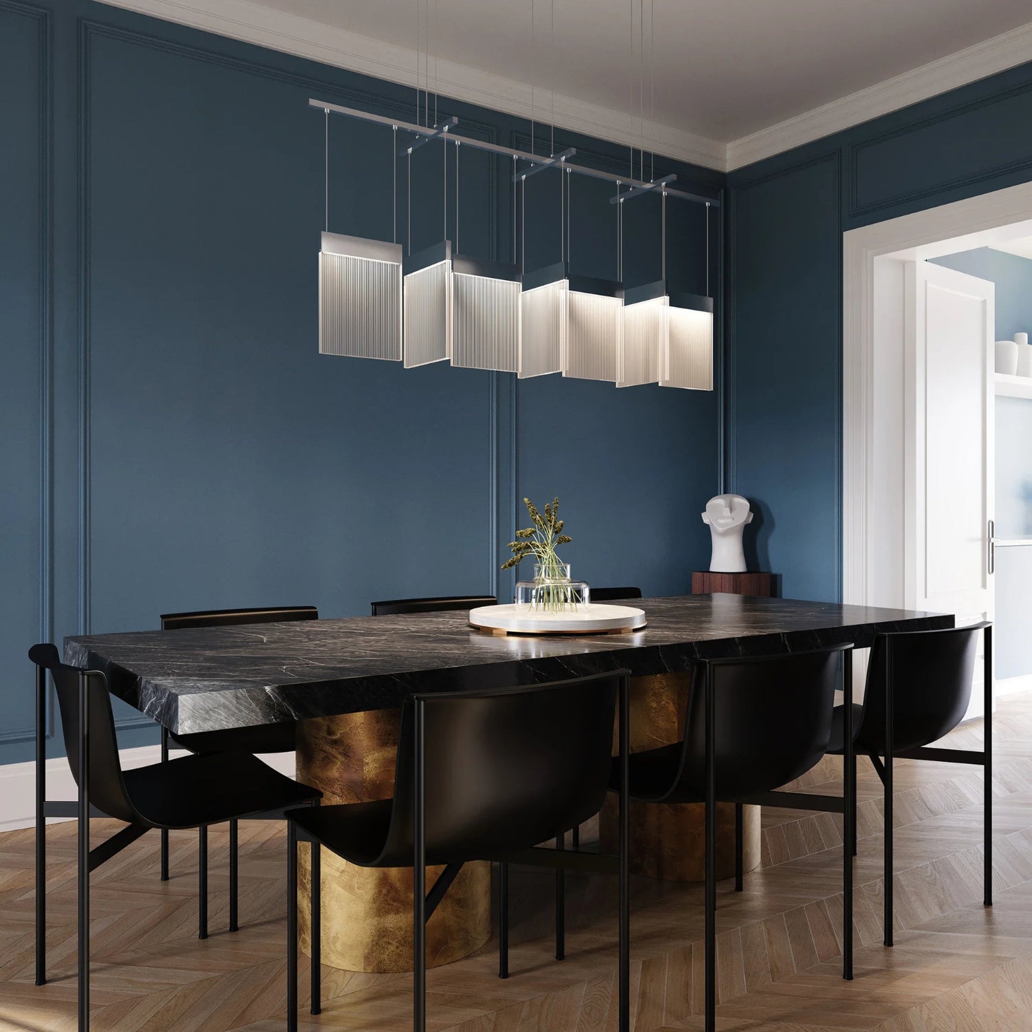 Sonneman V Panels Polished Chrome 3096.01 Pendant