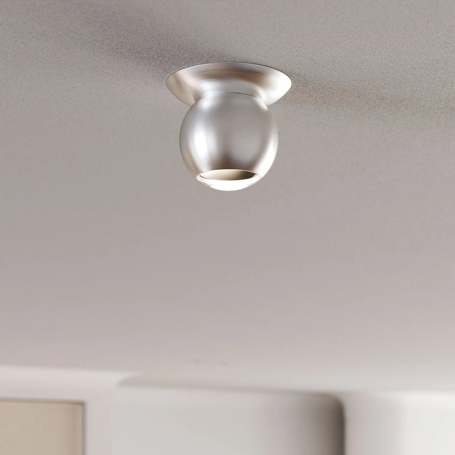 Sonneman Hemisphere Natural Anodized 7509.77 Surface Mount