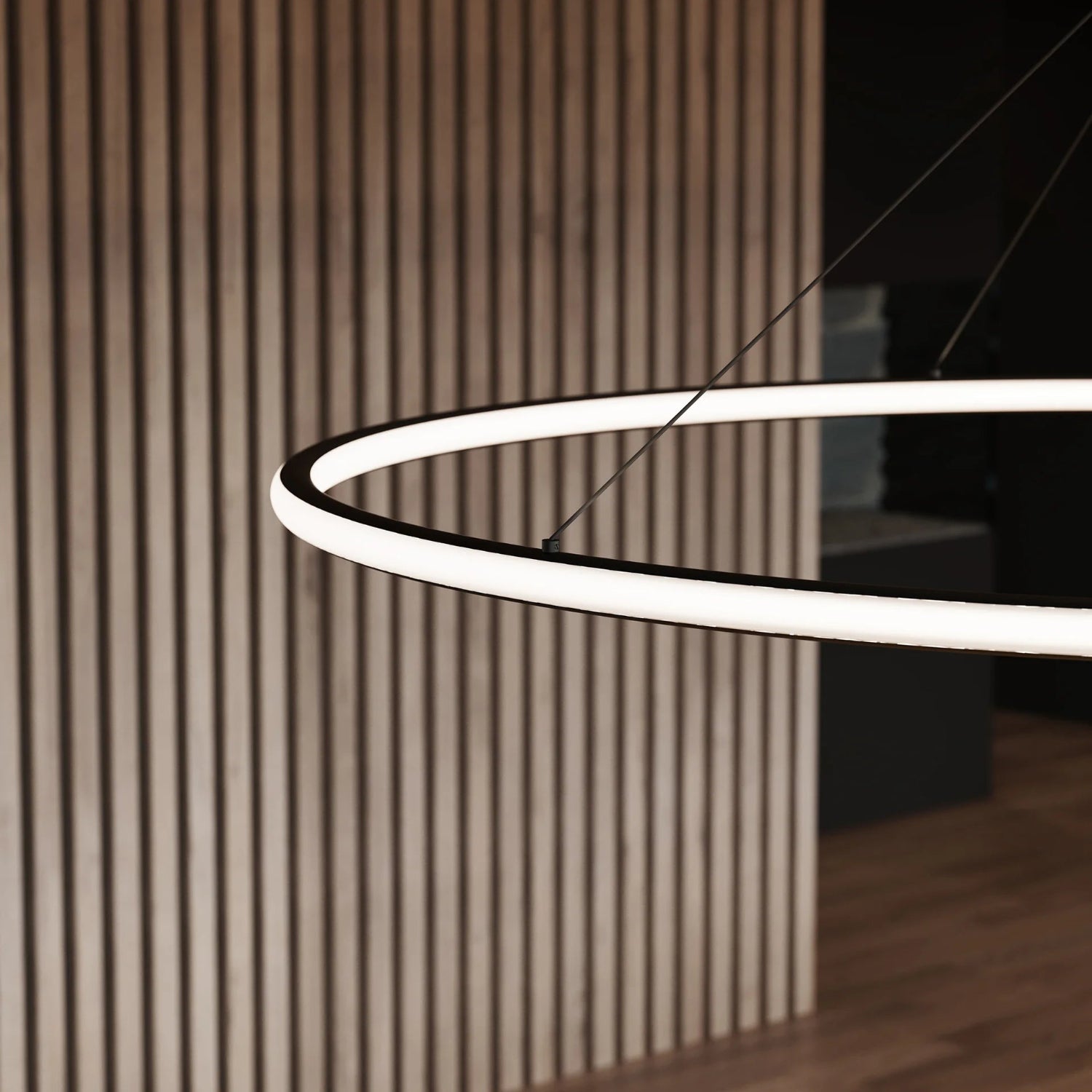 Sonneman Luna Satin Black 2235.25 Pendant